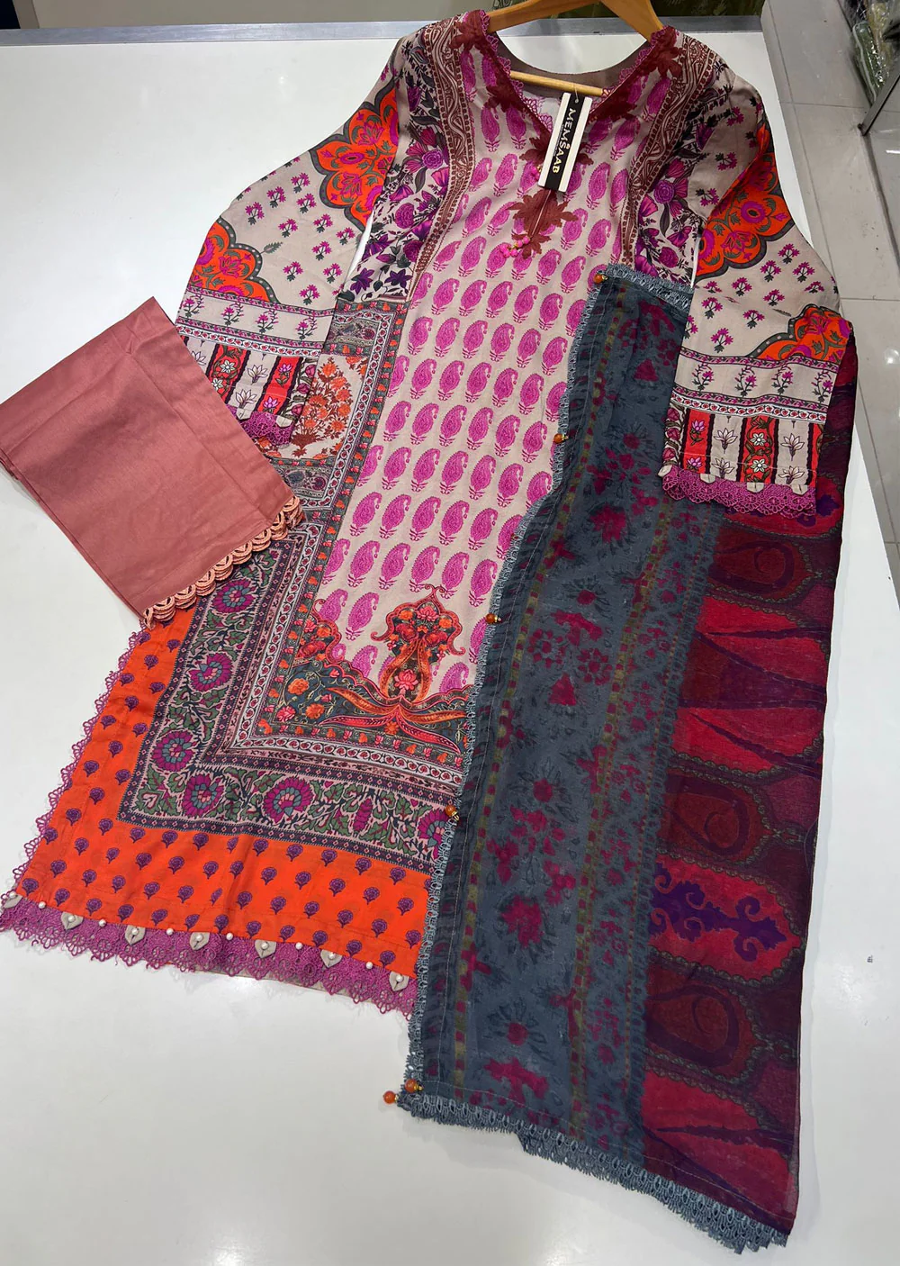 ESR-04-B - Readymade - Eid Collection by Sana Safinaz 2022 - Image 3
