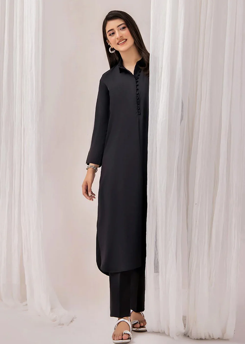F-139 - Black - Readymade - Khuda Ameer Ouftit - Image 5