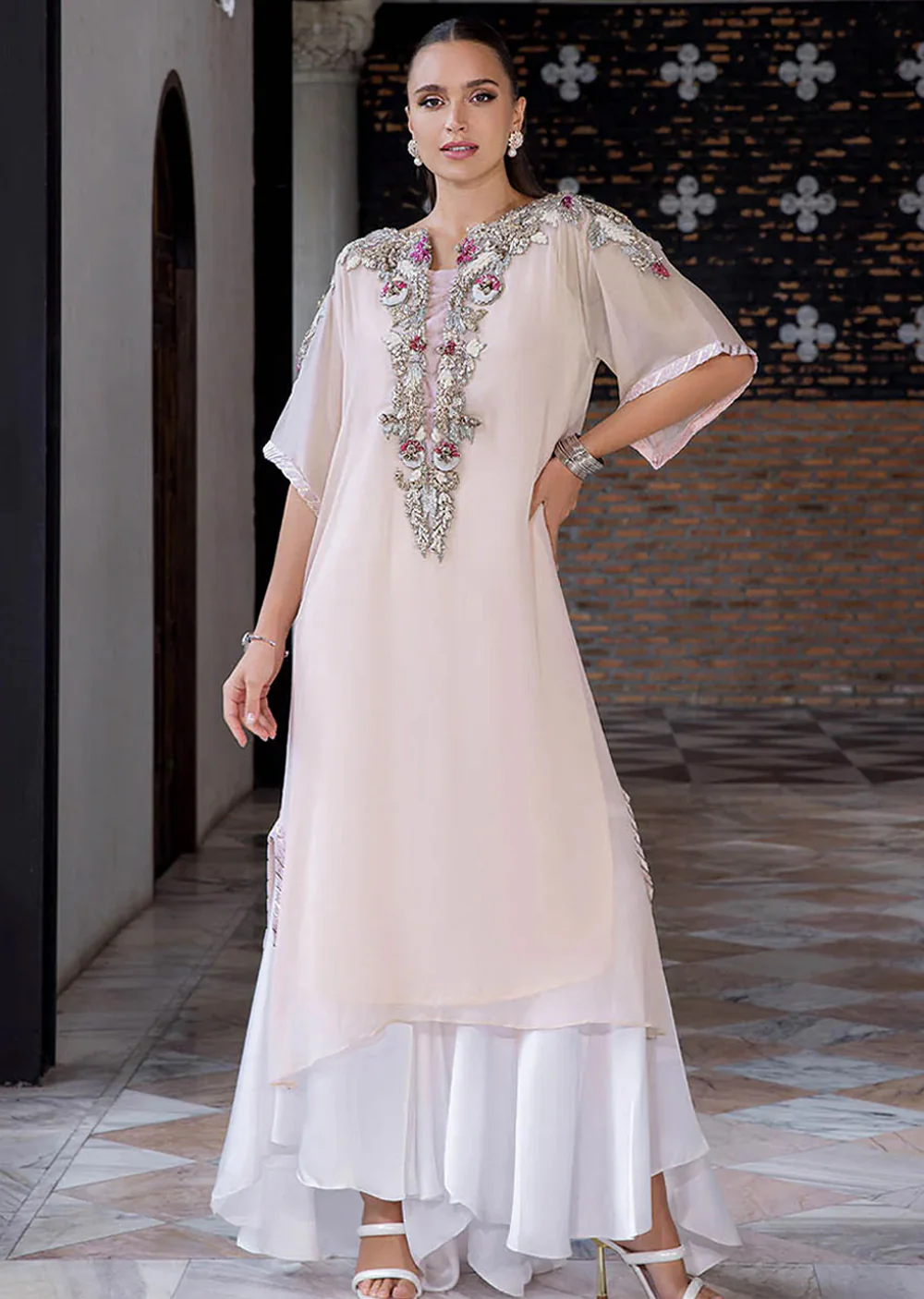 P-270 - Pink - Readymade - Khuda Ameer Ouftit - Image 2
