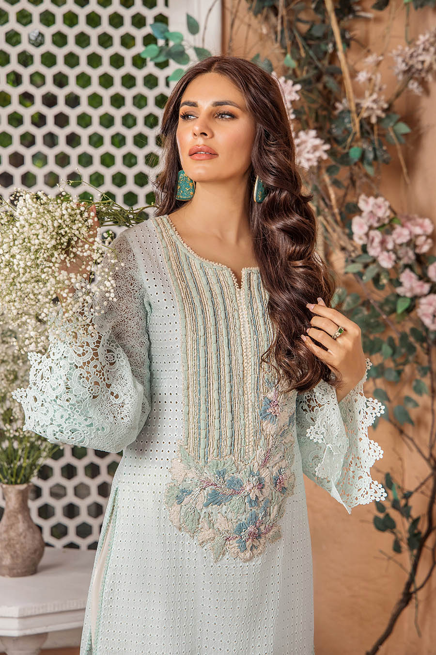 F-174 - Readyade Cotton Chiken Khuda Ameer Outfit - Image 22