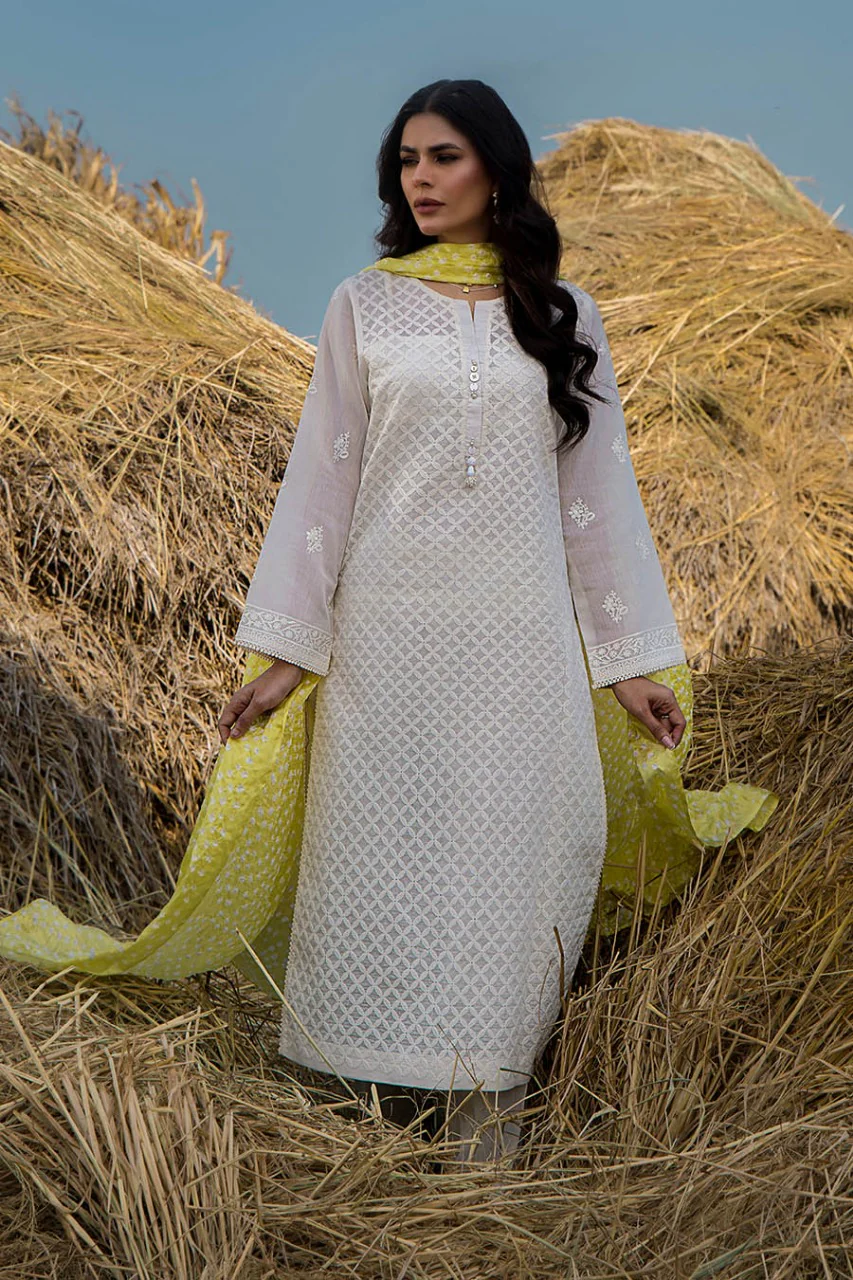 F-171 - Ready made Swiss Lawn Khuda Ameer Outfit - Image 4