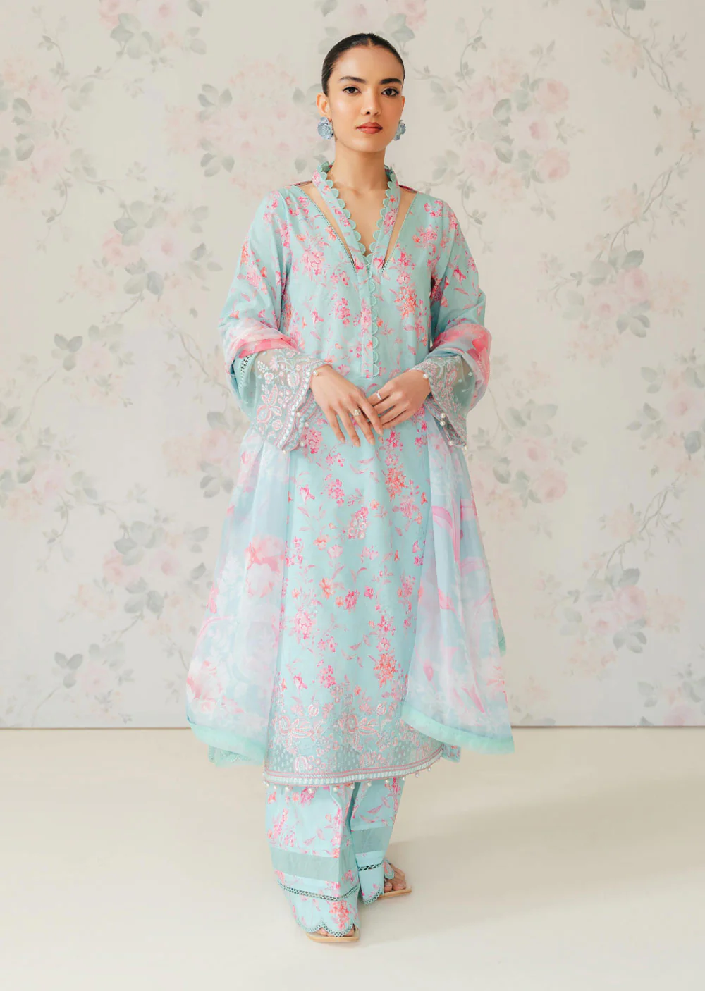 FLC-07 - Bali - Readymade - The Floral Charm by Afrozeh 2024