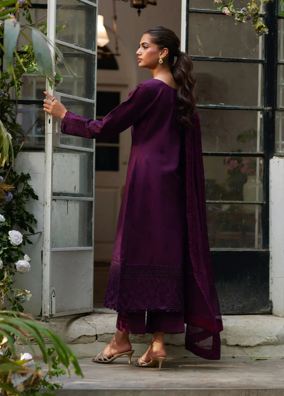 GC-09 - Amora - Ready Made Gulaal Chikankaari Lawn Collection 2025 - Image 4