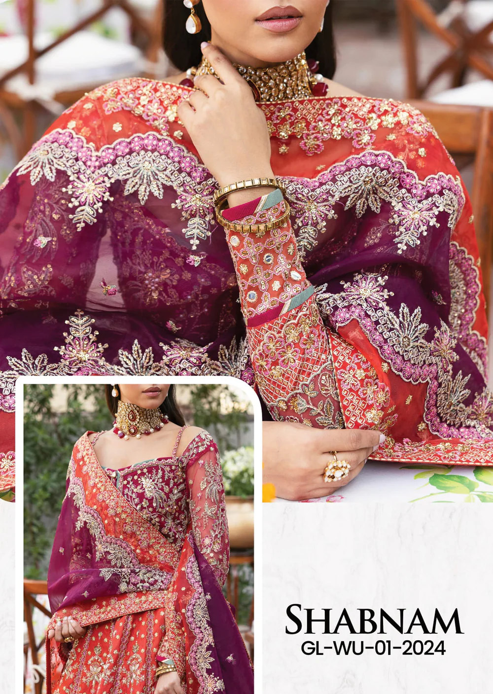 GLC-W01 - Shabnam - Readymade - Gulaal Chaandni Wedding Formals 2024 - Image 2