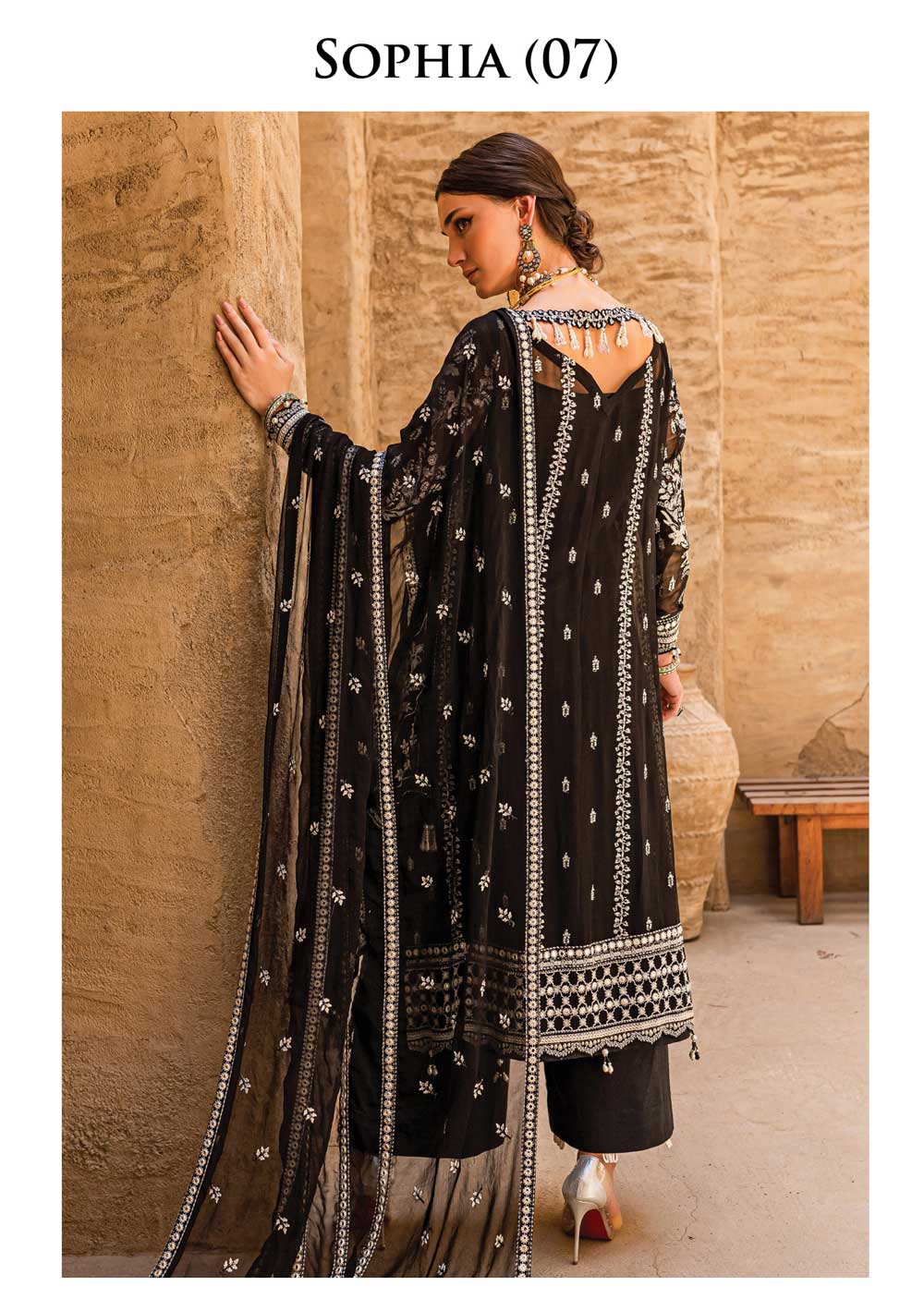 GLM-07 - Sohpia - Unstitched - Gulaal Embroidered Chiffon Collection 2022 - Image 2