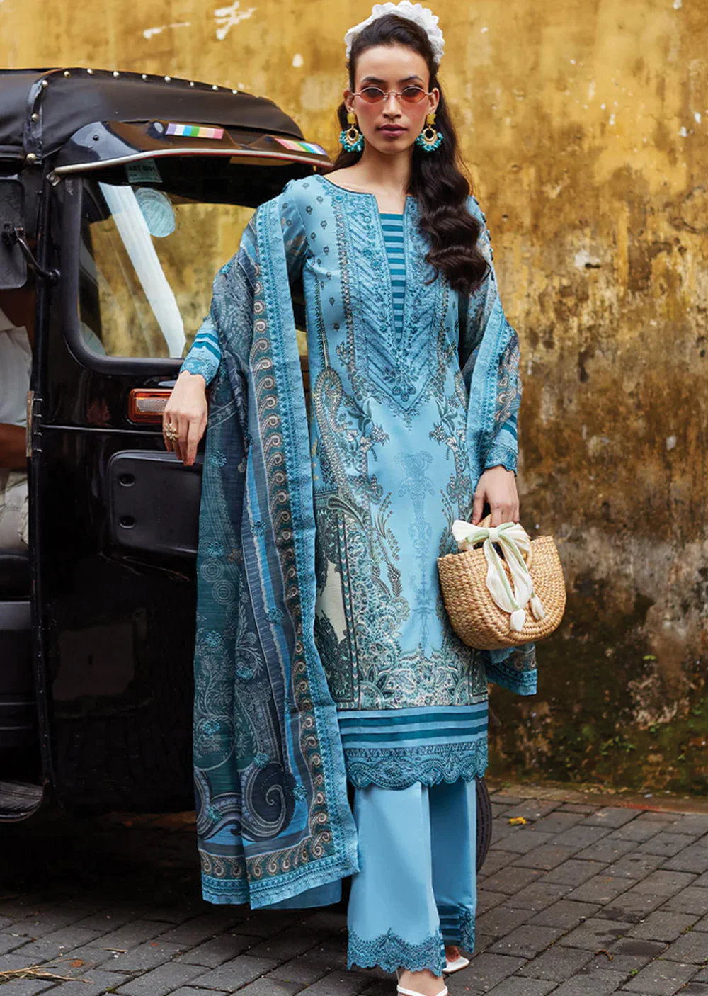 GLSFT-03 - Inayah - Gulaal Saffira Lawn Collection 2025