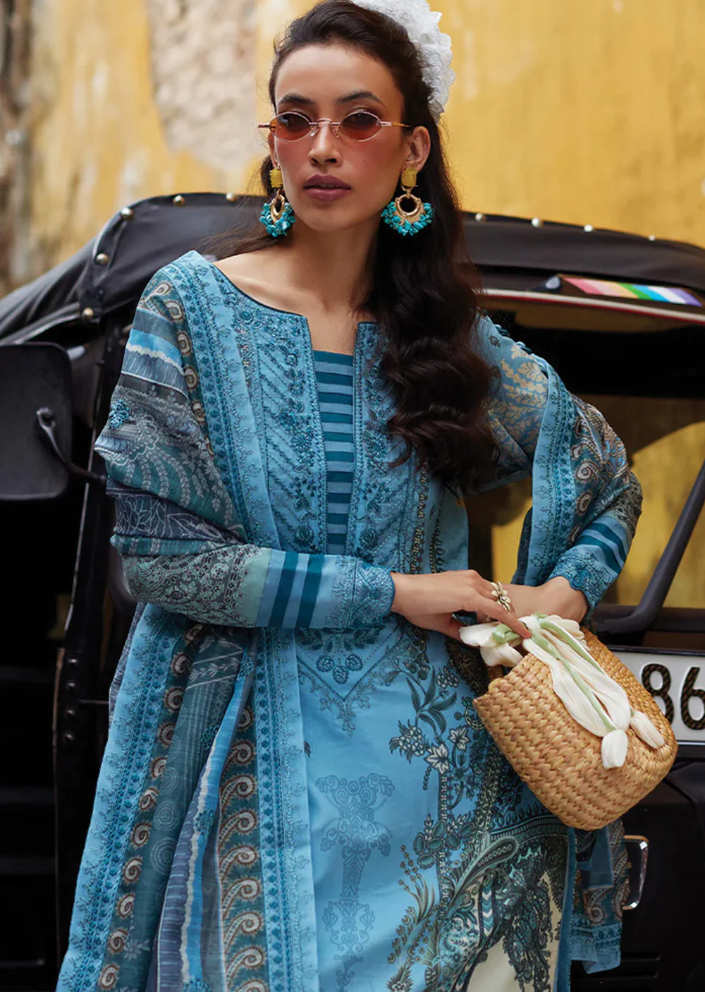 GLSFT-03 - Inayah - Gulaal Saffira Lawn Collection 2025 - Image 3