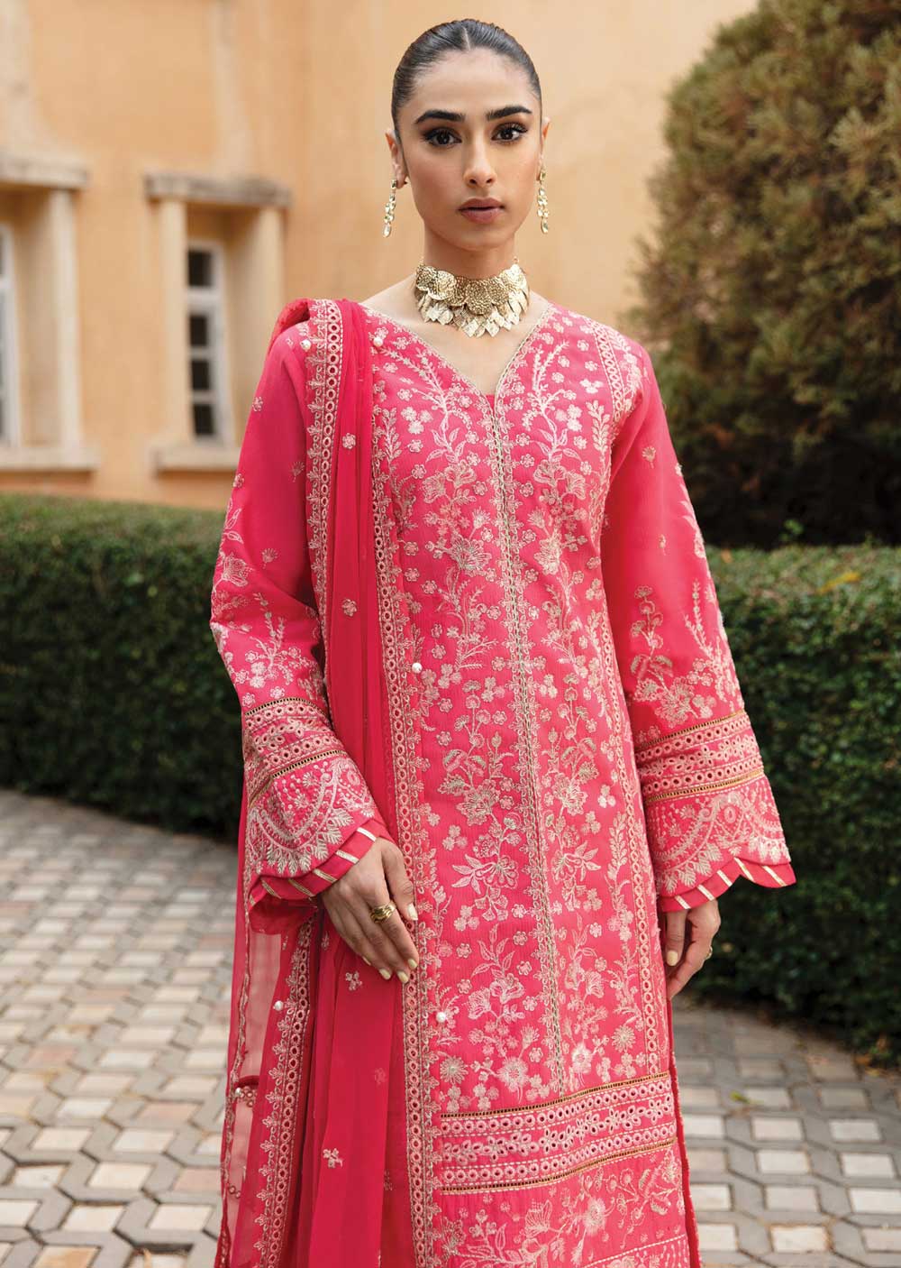 GLV-2406-R - Alessia - Readymade - Gulaal Luxury Lawn Collection 2024 - Image 3