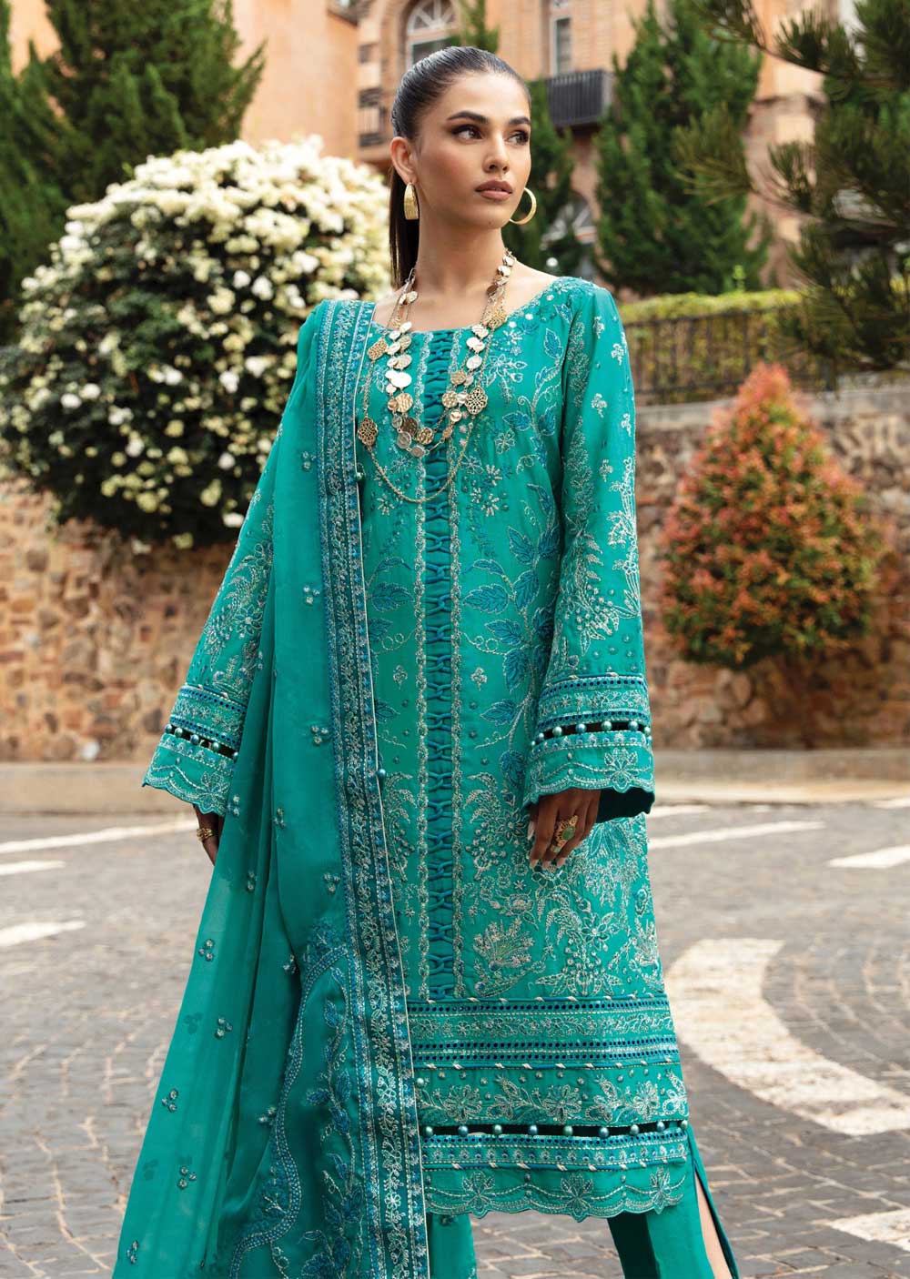 GLV-2408-R - Ciana - Readymade - Gulaal Luxury Lawn Collection 2024 - Image 3