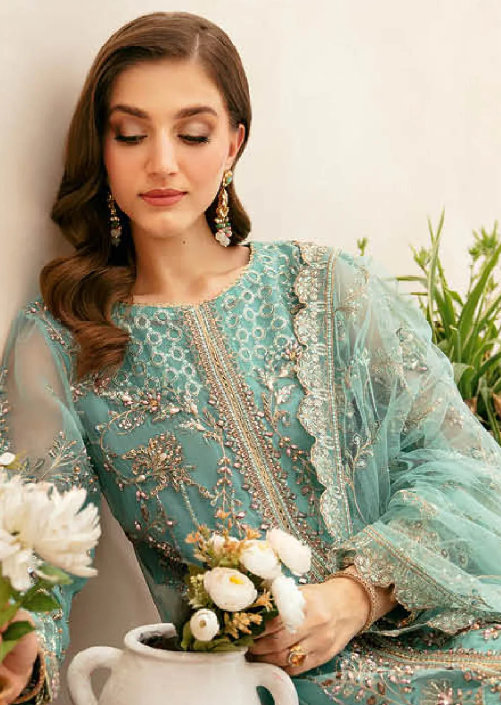 HA-405 - Unstitched - Ramsha Luxury Wedding Collection Vol 04 2024 - Image 3
