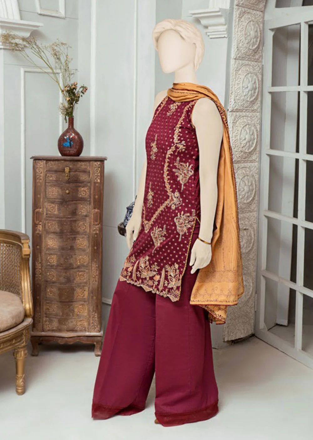 HDM-08 - Unstitched - Sehar by Humdum 2022 - Image 2