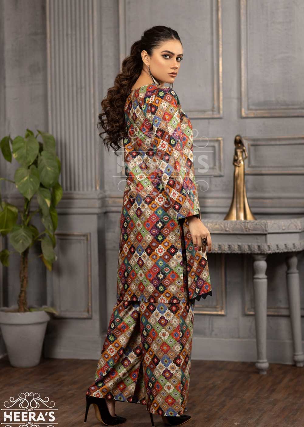 HER-504 - Heeras Readymade Suit - Image 2