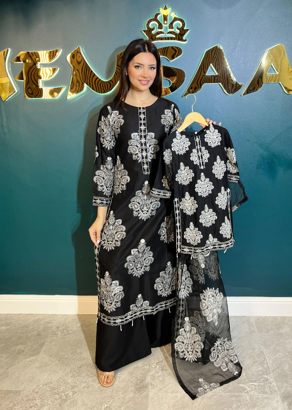 HK255 Dilreva - Mummy n Me Outfit - Image 2