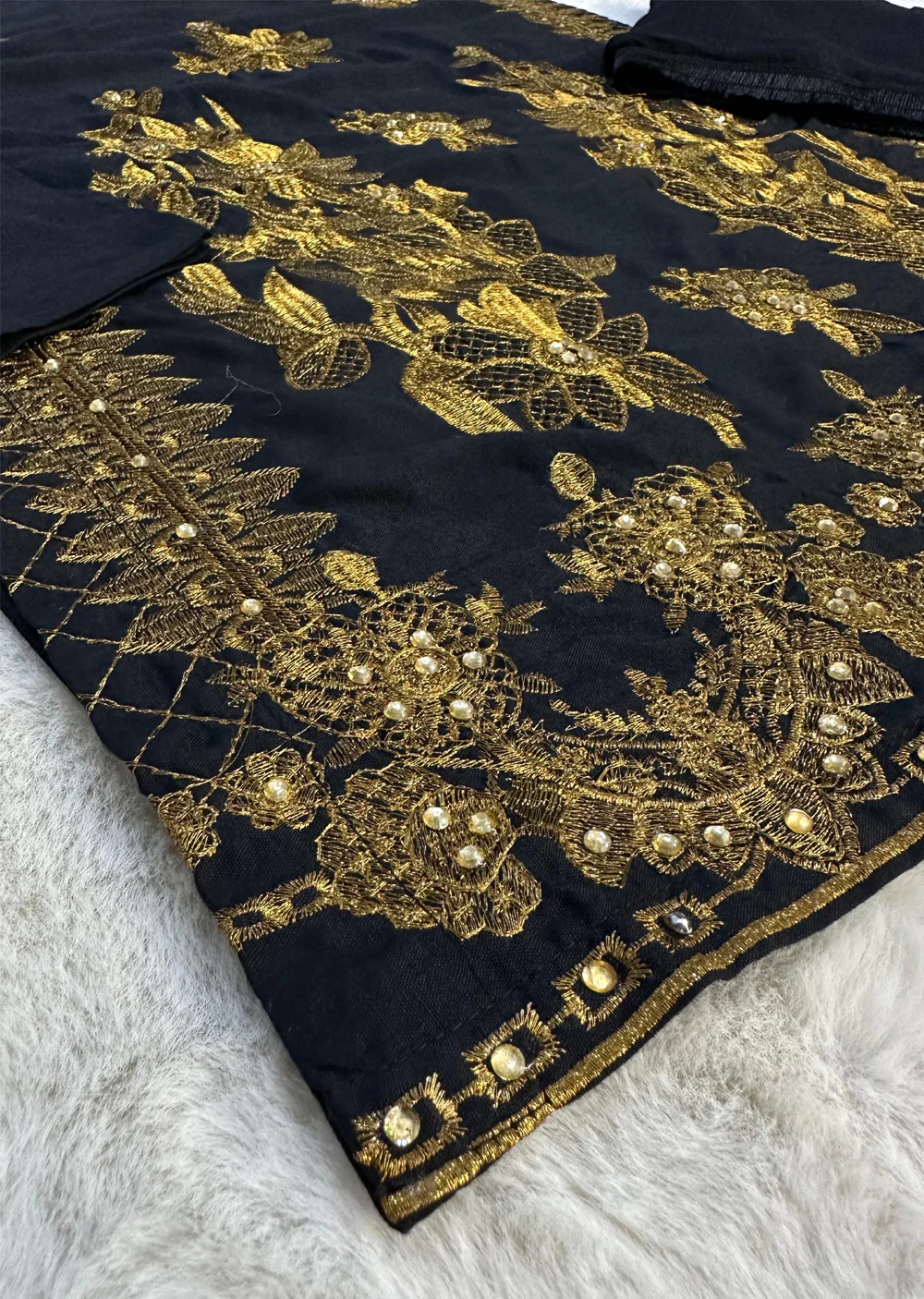 HK278 RANG - Black Linen Oufit - Image 4