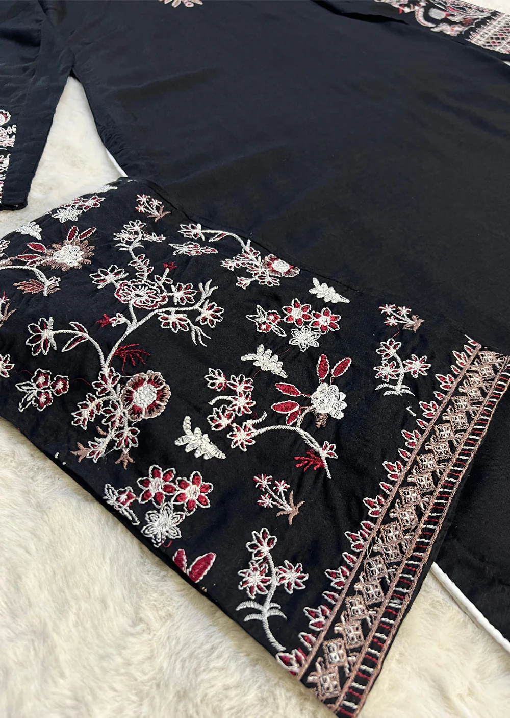 HK279 - KASHF - Black Linen Oufit-  Mummy n Me - Image 7