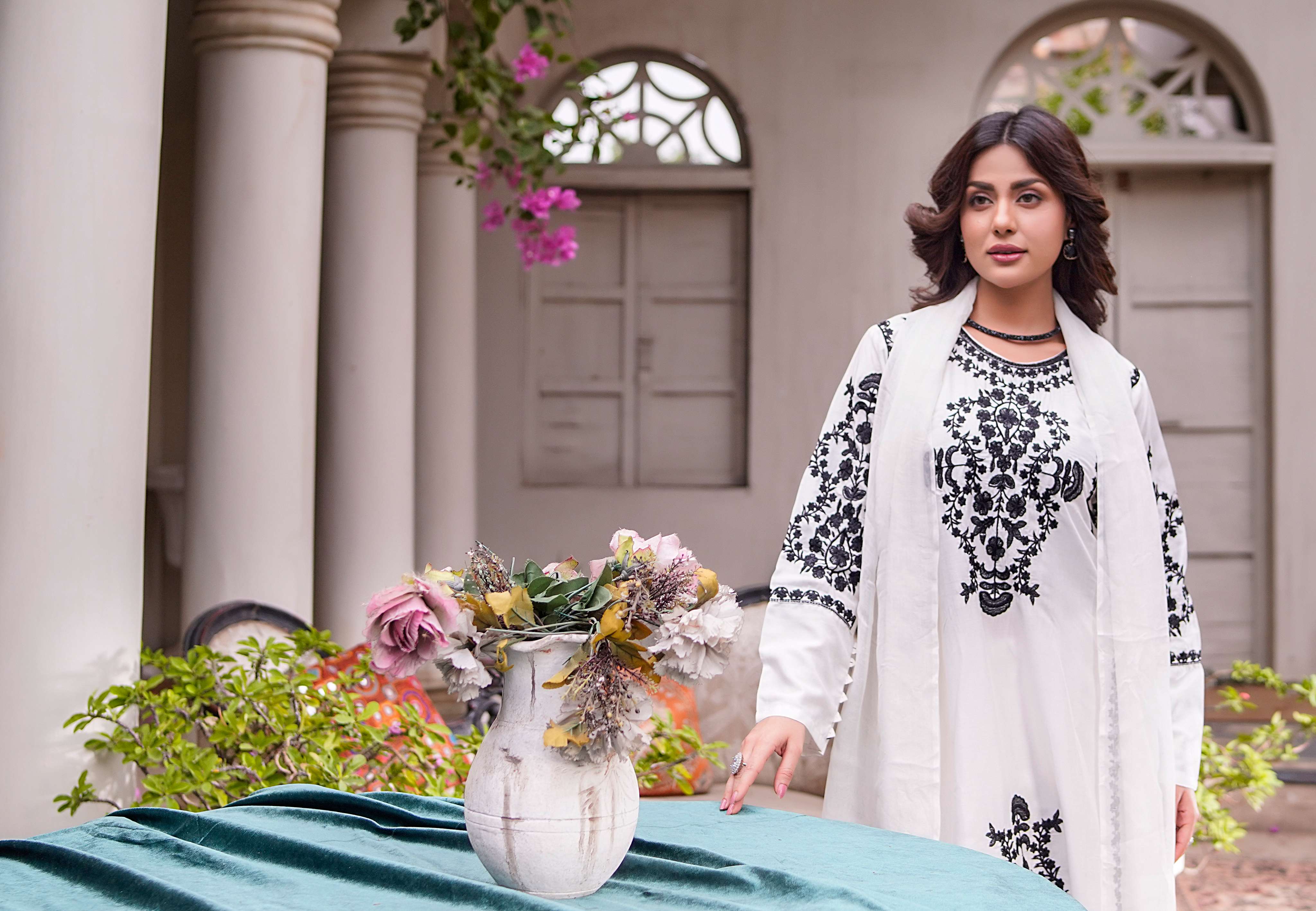 HK280 - Zareen -  Mummy n Me Linen Outfit - Image 6