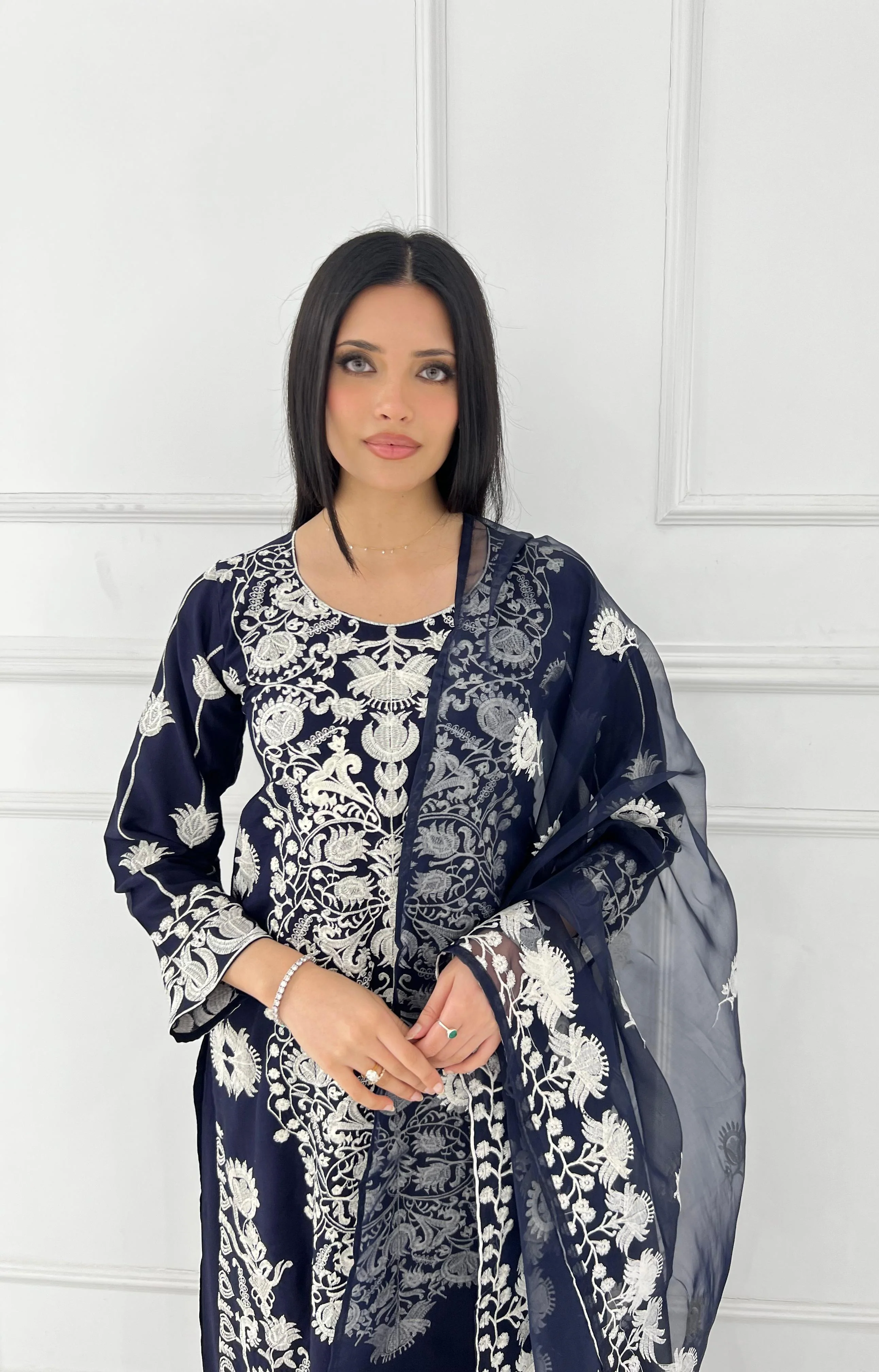HK300 Readymade - Mother & Daughter Linen Outfit 2025 - Image 7