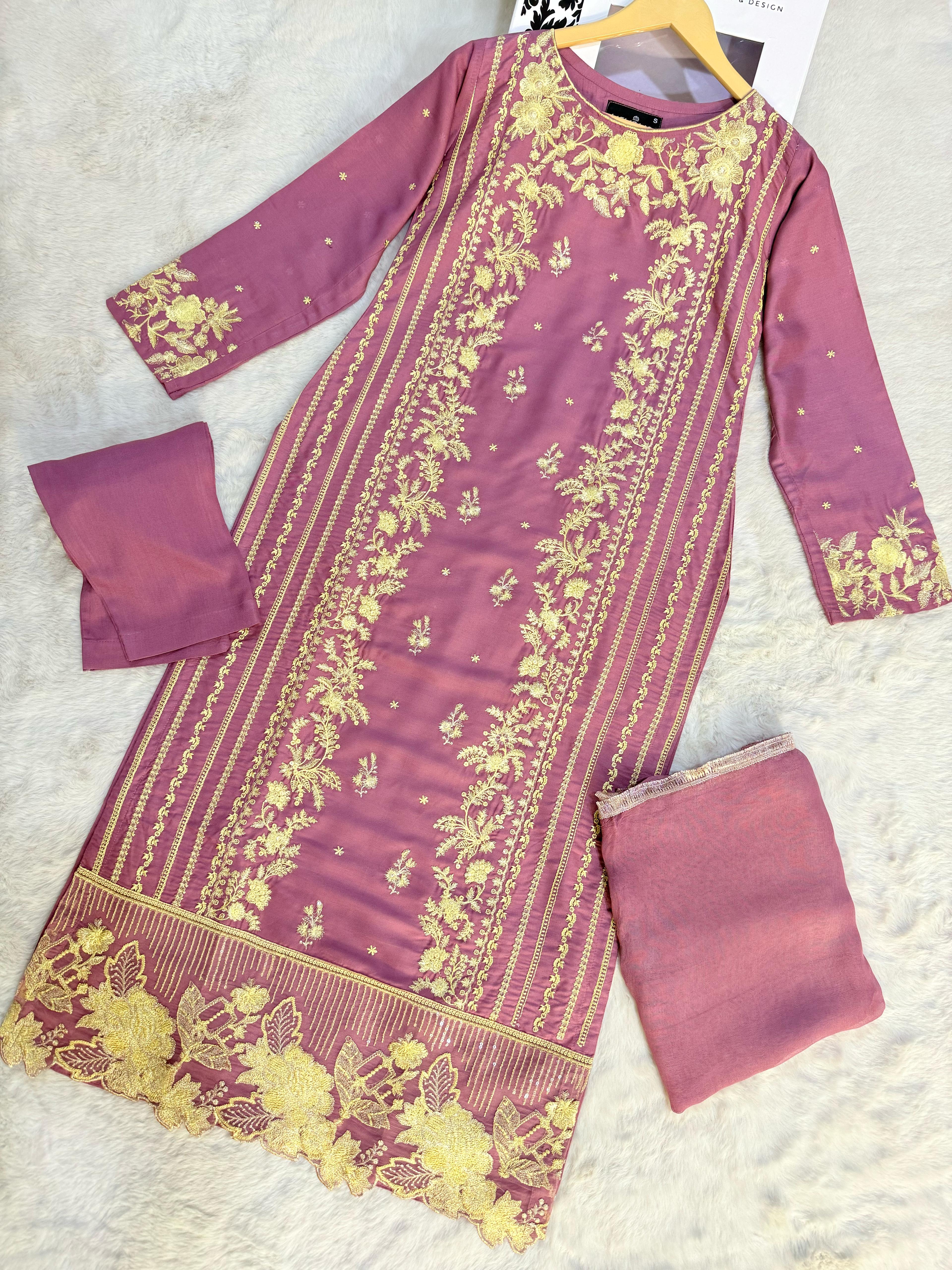 HK304 - Readymade Linen Outfit 2025 - Image 6