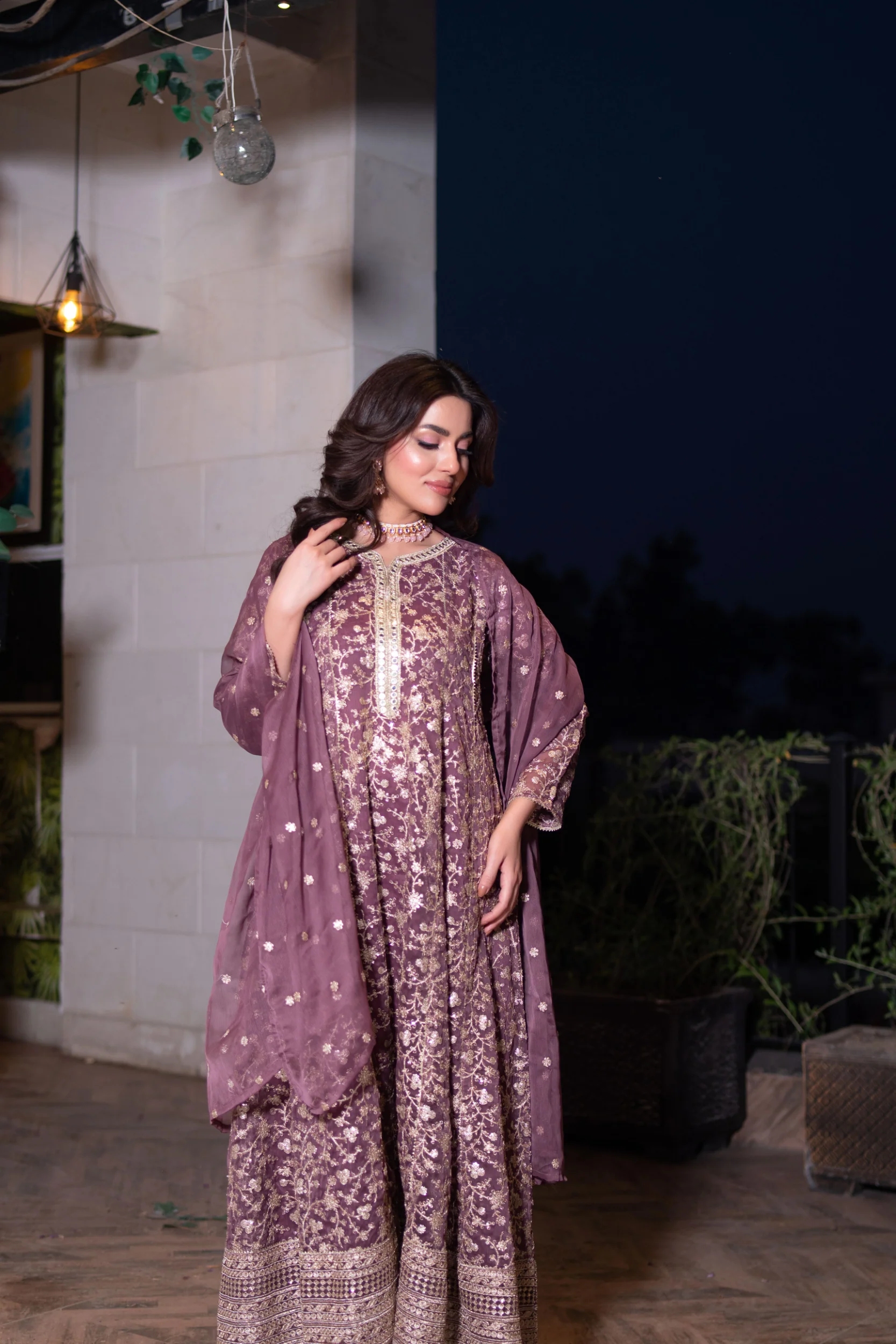 HK317 - Readymade Chiffon Outfit 2025 - Image 15