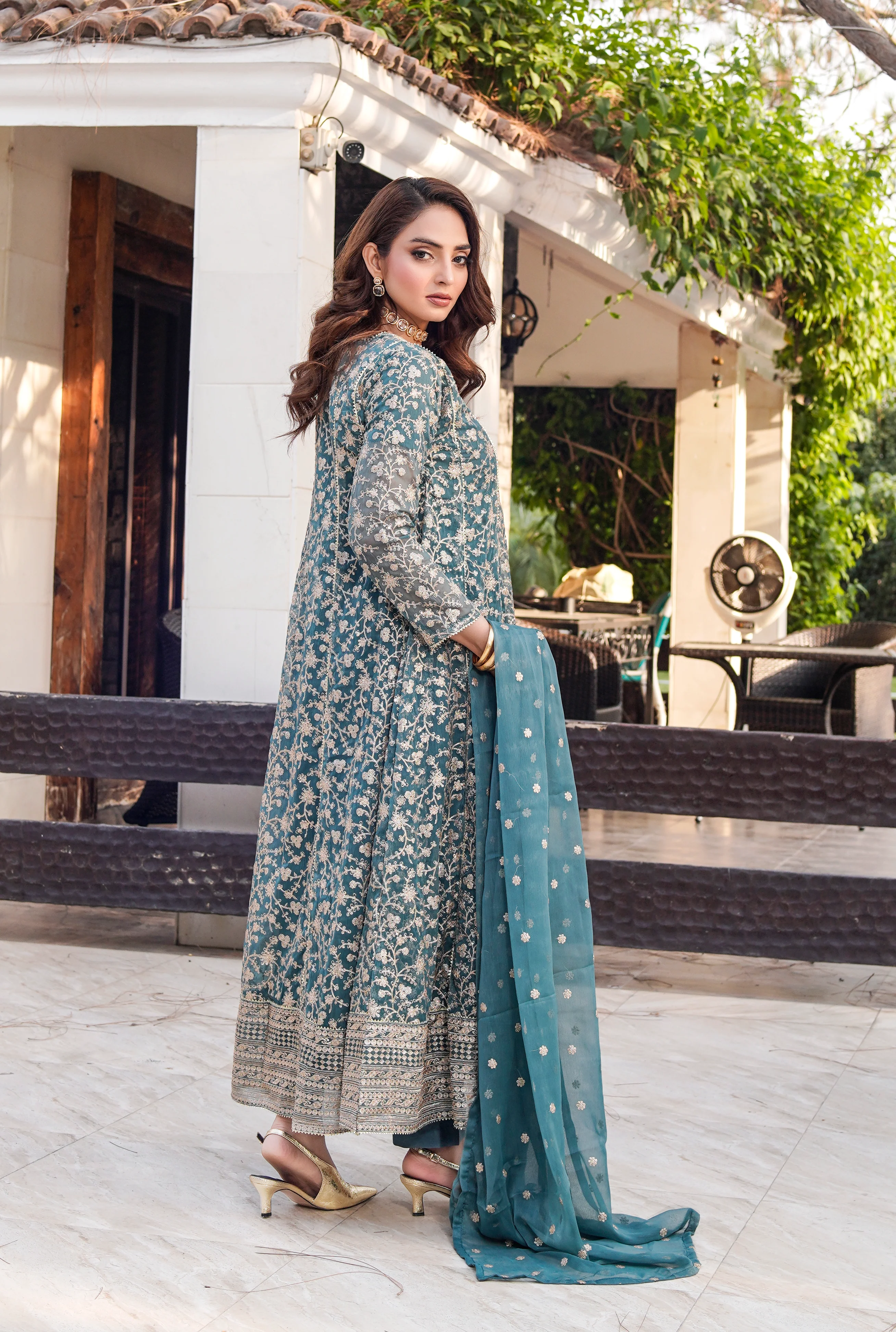 HK317 - Readymade Chiffon Outfit 2025 - Image 24