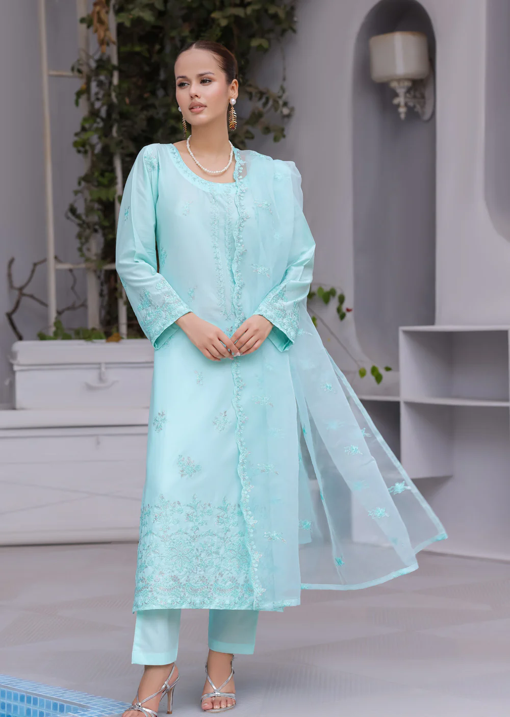 HK324 - Readymade Cotton Outfit 2025 - Image 2
