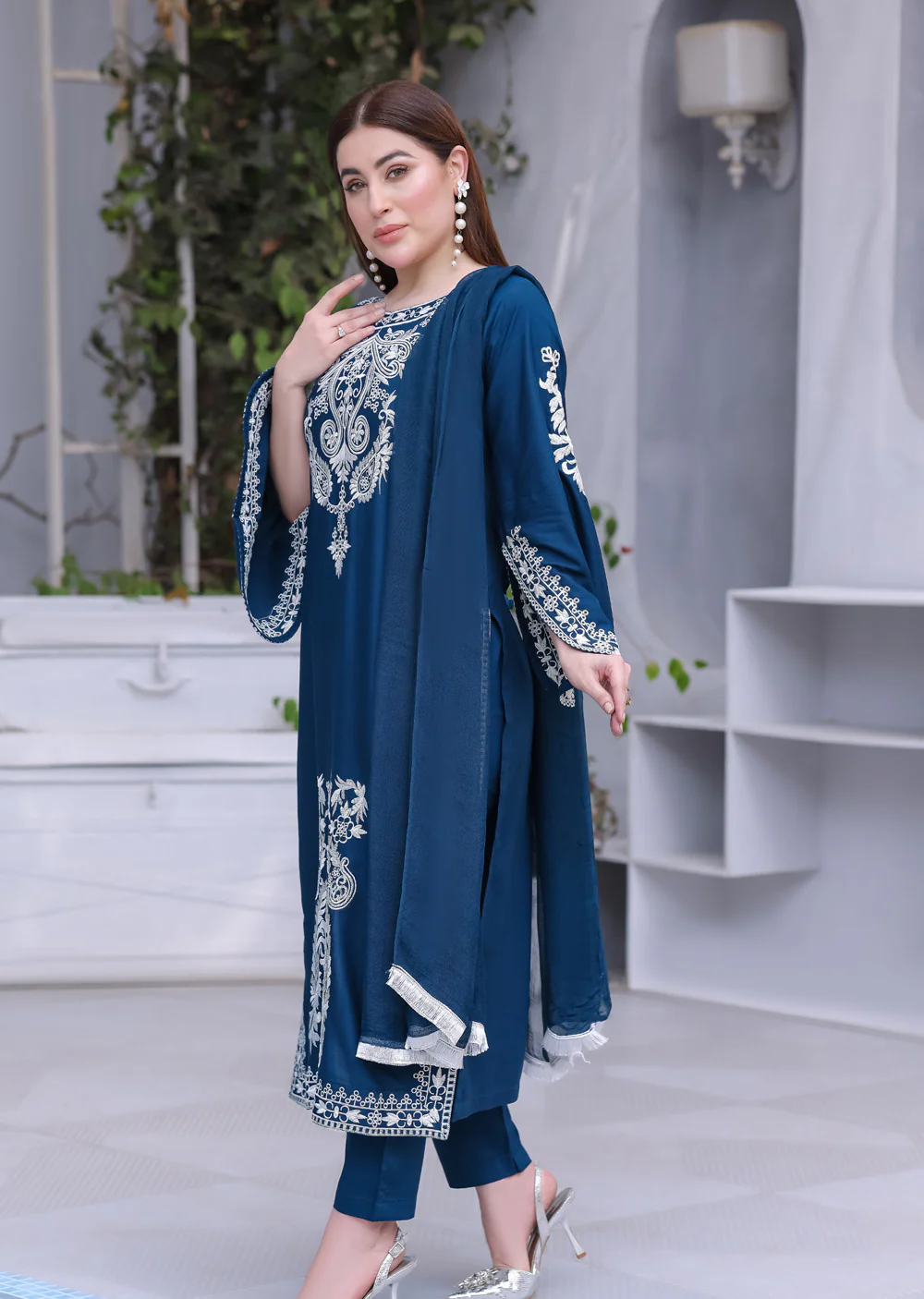 HK331 - Readymade Linen Outfit 2025 - Image 4