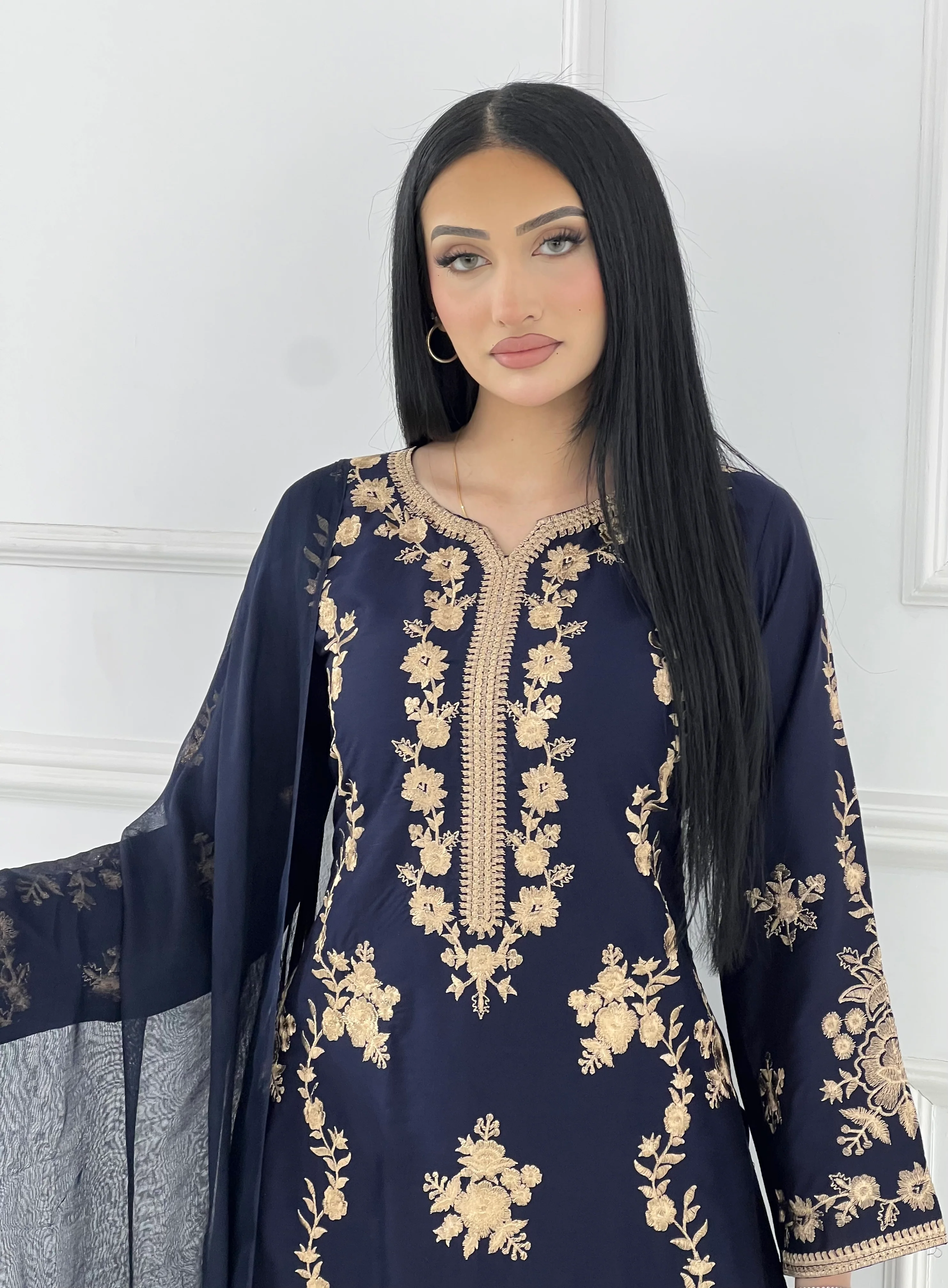 HK338 - Readymade linen Outfit Mummy n Me - Image 6
