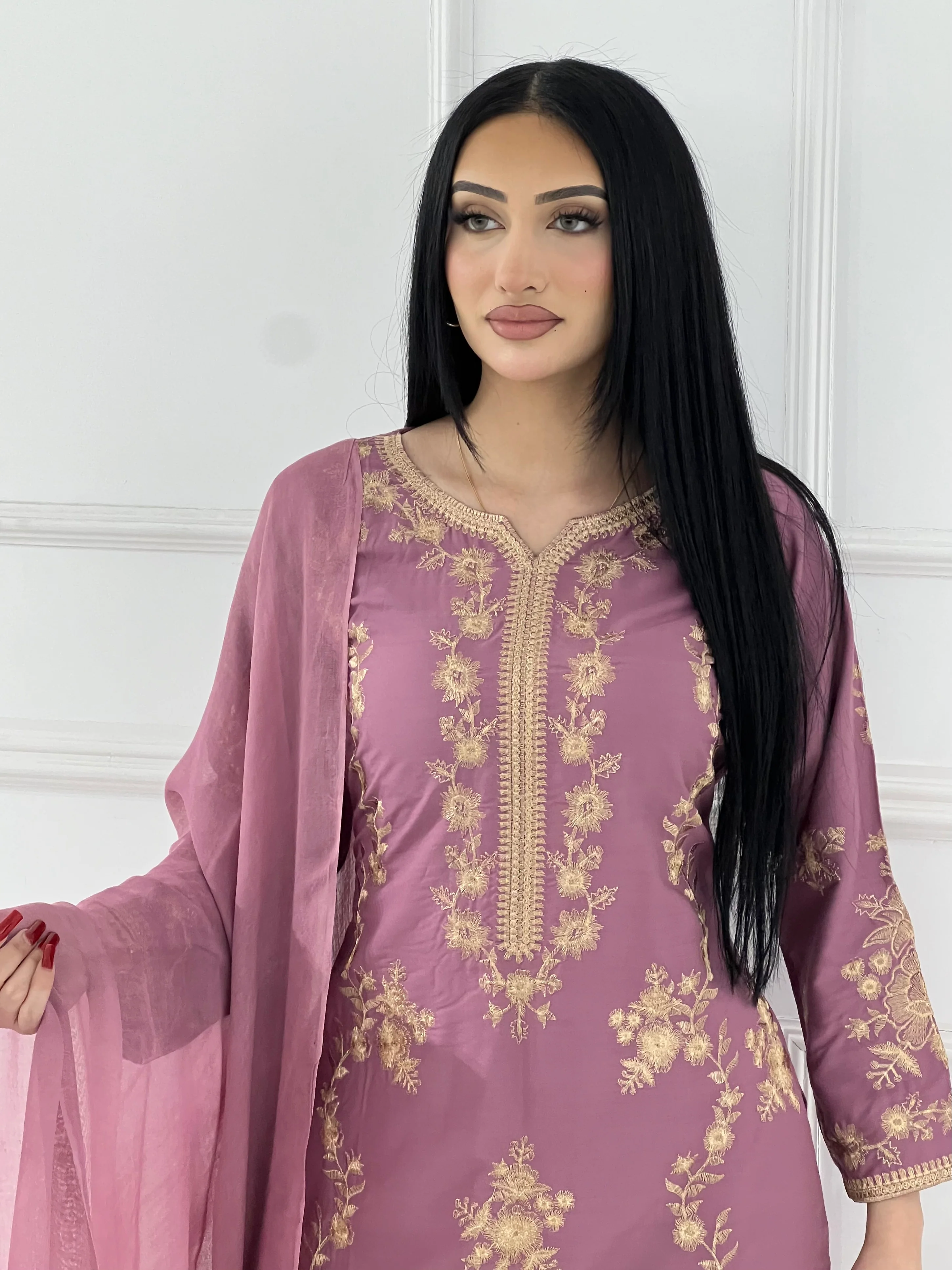 HK338 - Readymade linen Outfit Mummy n Me - Image 7