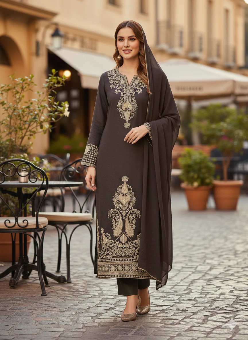 HK351 Readymade LINEN Outfit 2026 - Image 5