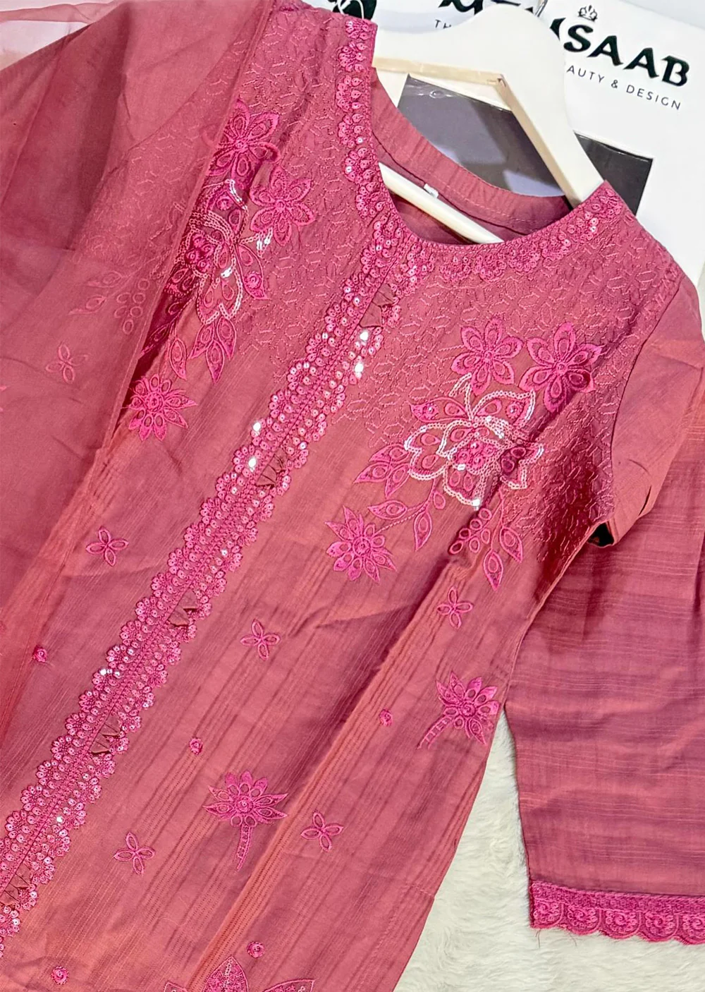 HMZDS-03 - Readymade - Cotton Dobi Print kurta Plazo 2025 - Image 2