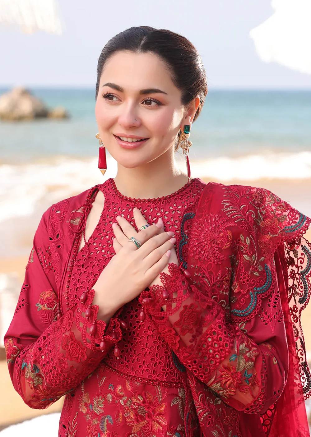 HNA-82 - Iswa - Hania Luxury Lawn Collection 2025 - Image 6