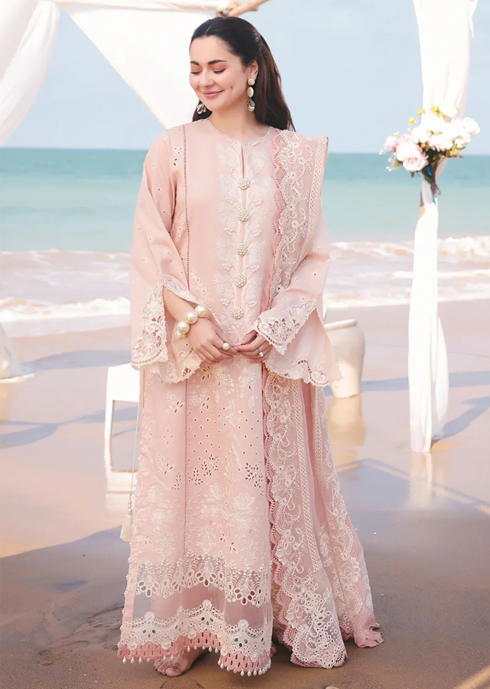 HNA-84 - Amaya - Hania Luxury Lawn Collection 2025