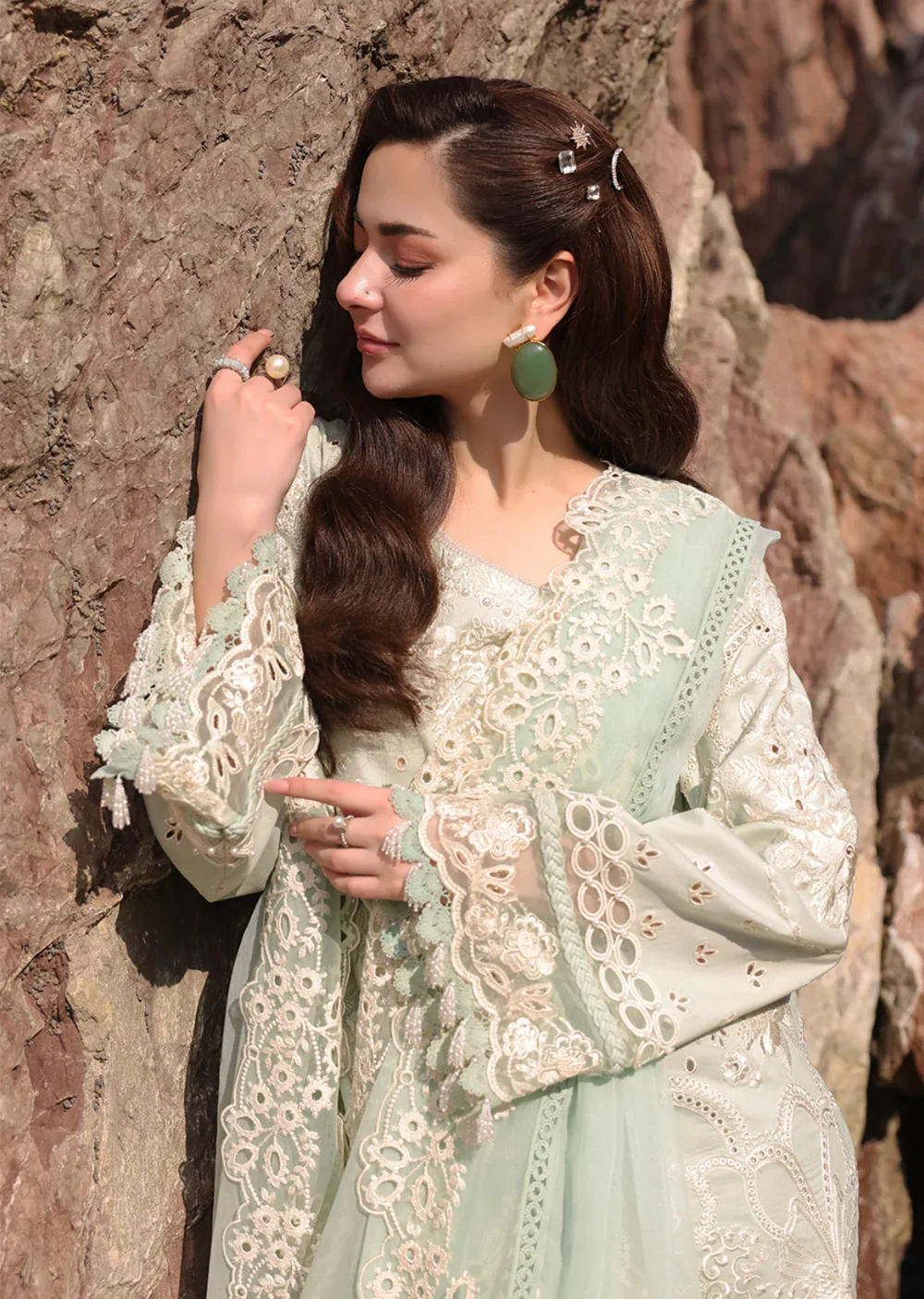 HNA-80 - Zimal - Hania Luxury Lawn Collection 2025 - Image 4