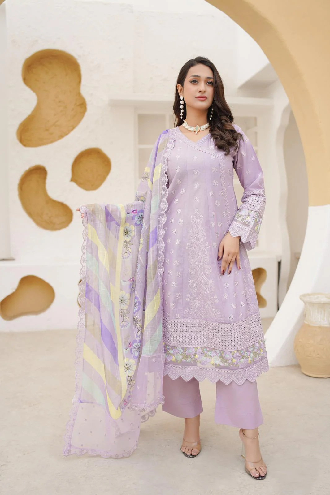 HRM-05 - Readymade Memsaab Formal Cotton Suit - Image 3