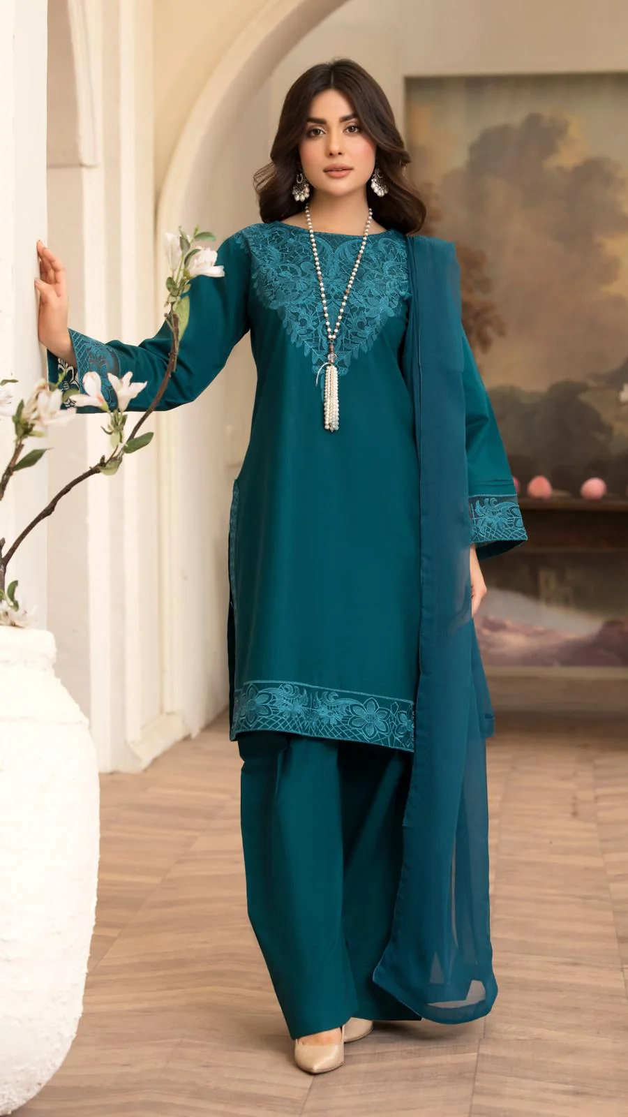 HRM-06 - Readymade Memsaab Formal Cotton Suit - Image 4