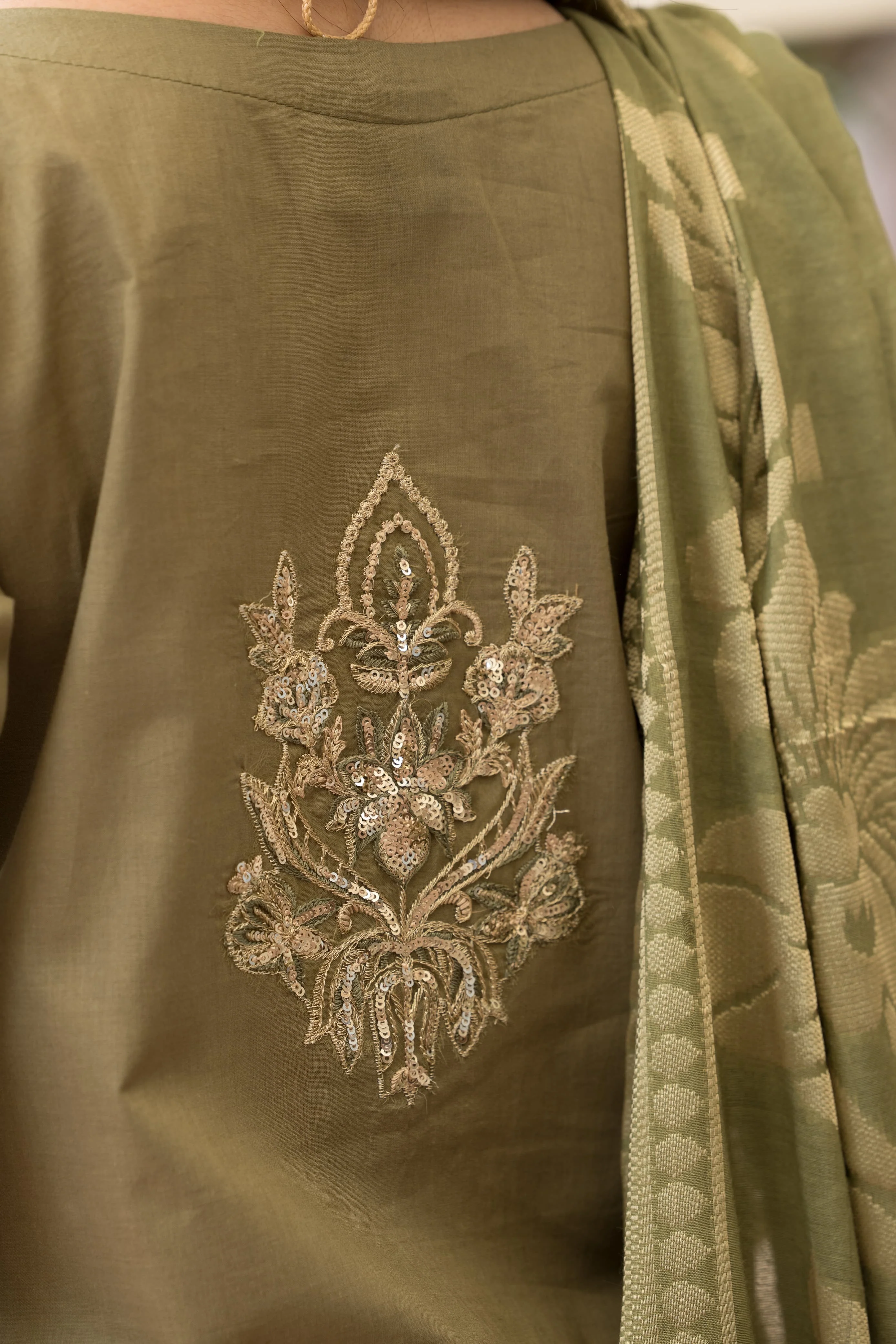 HRM-08 - Readymade Memsaab Formal Cotton Suit - Image 3