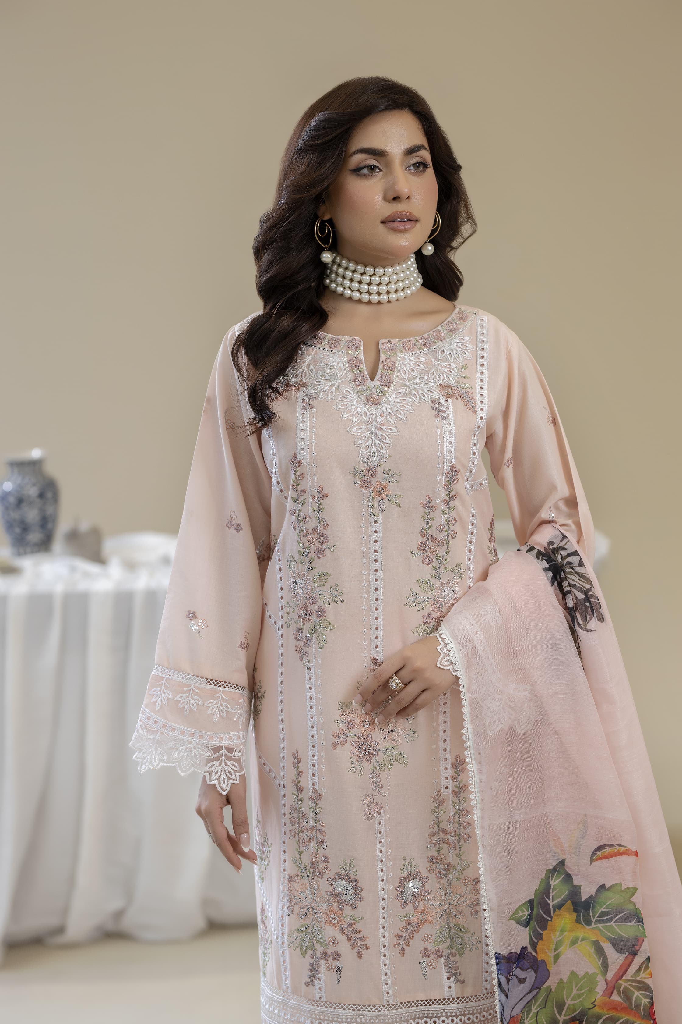 HRM13 - Readymade Memsaab Formal Cotton Suit - Image 4