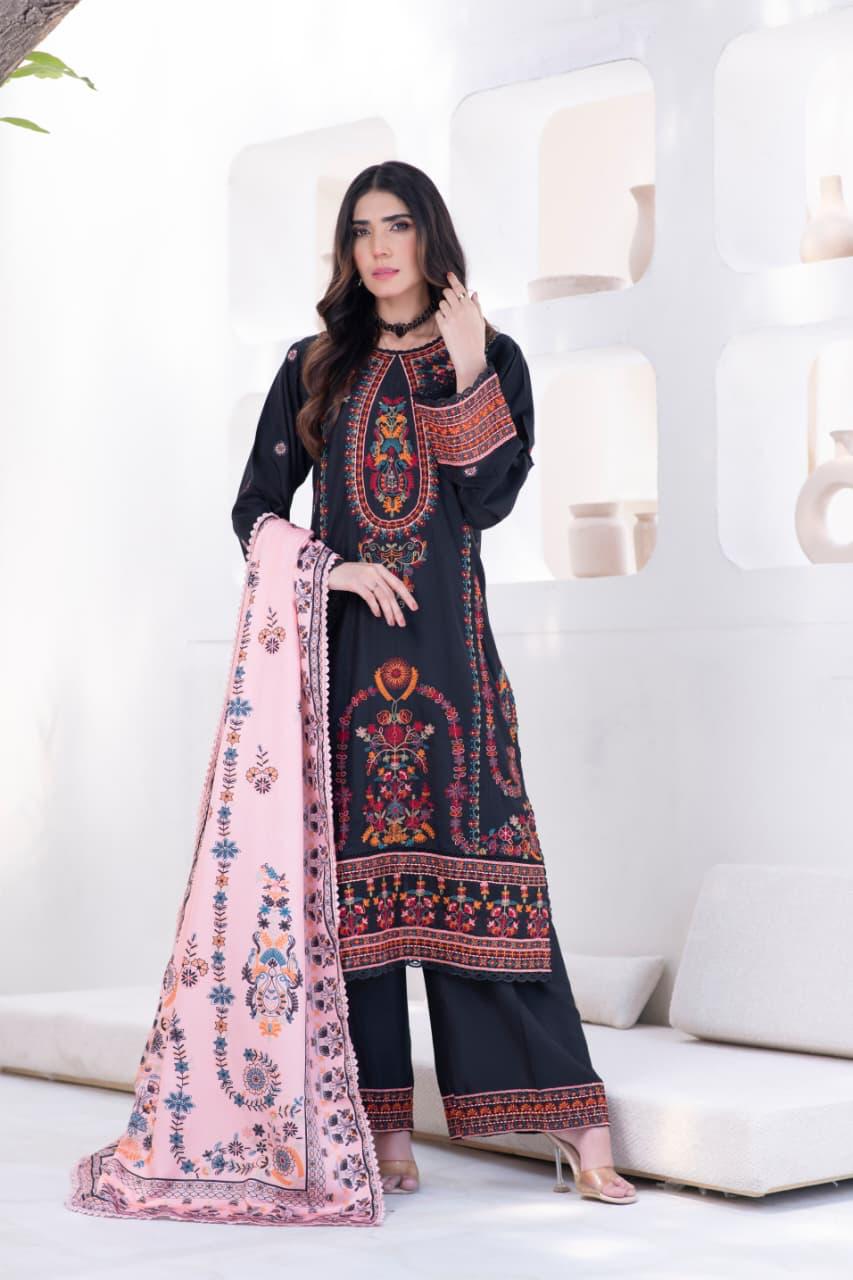 HRM19 - Readymade Memsaab Formal LINEN Suit 2025 - Image 3