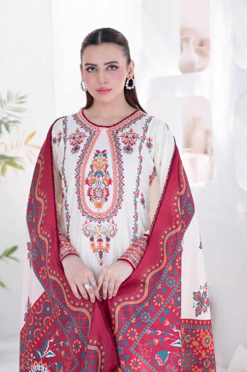 HRM19 - Readymade Memsaab Formal LINEN Suit 2025 - Image 5