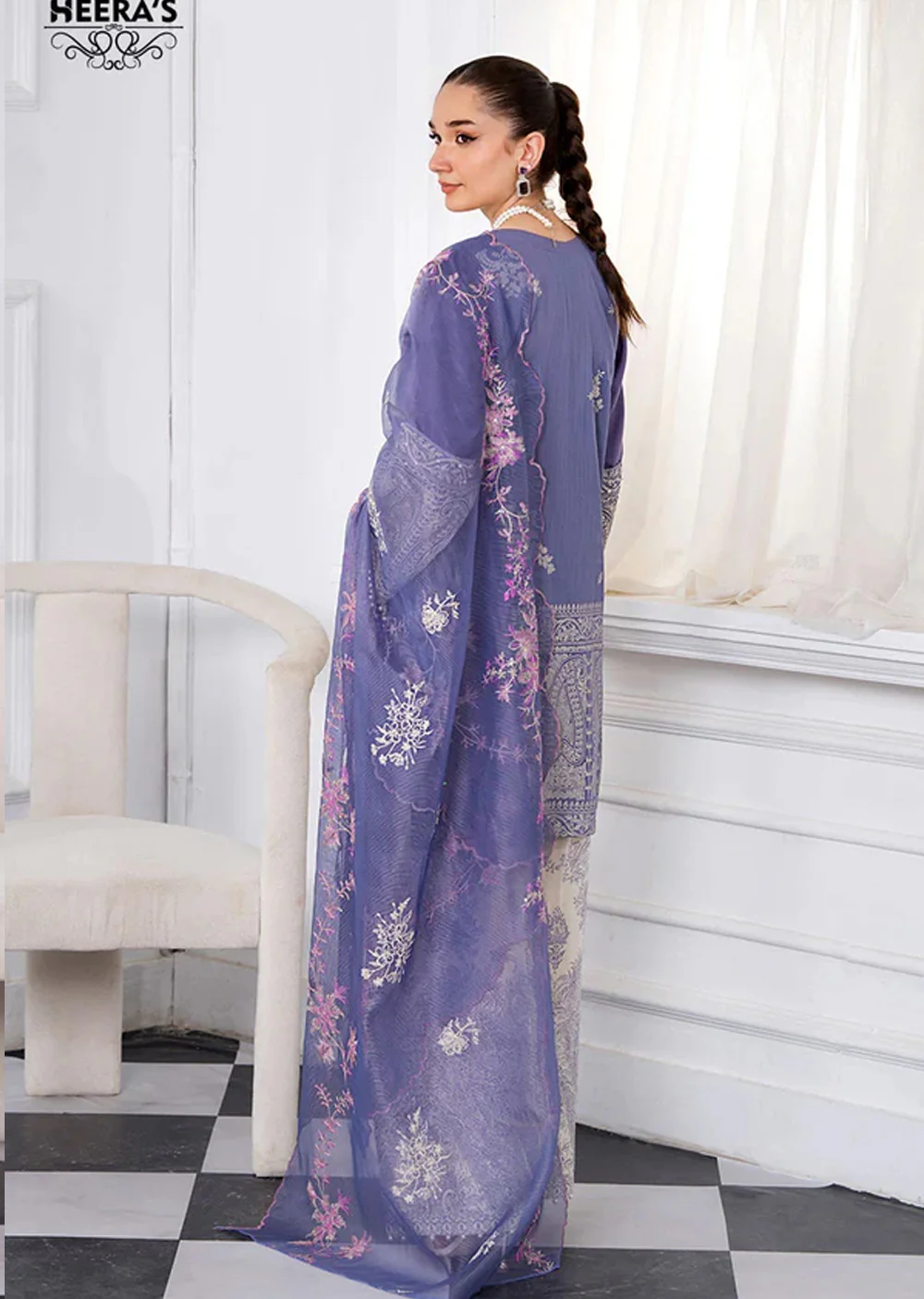 HSS-1136 - Readymade Heeras Suit - Image 4