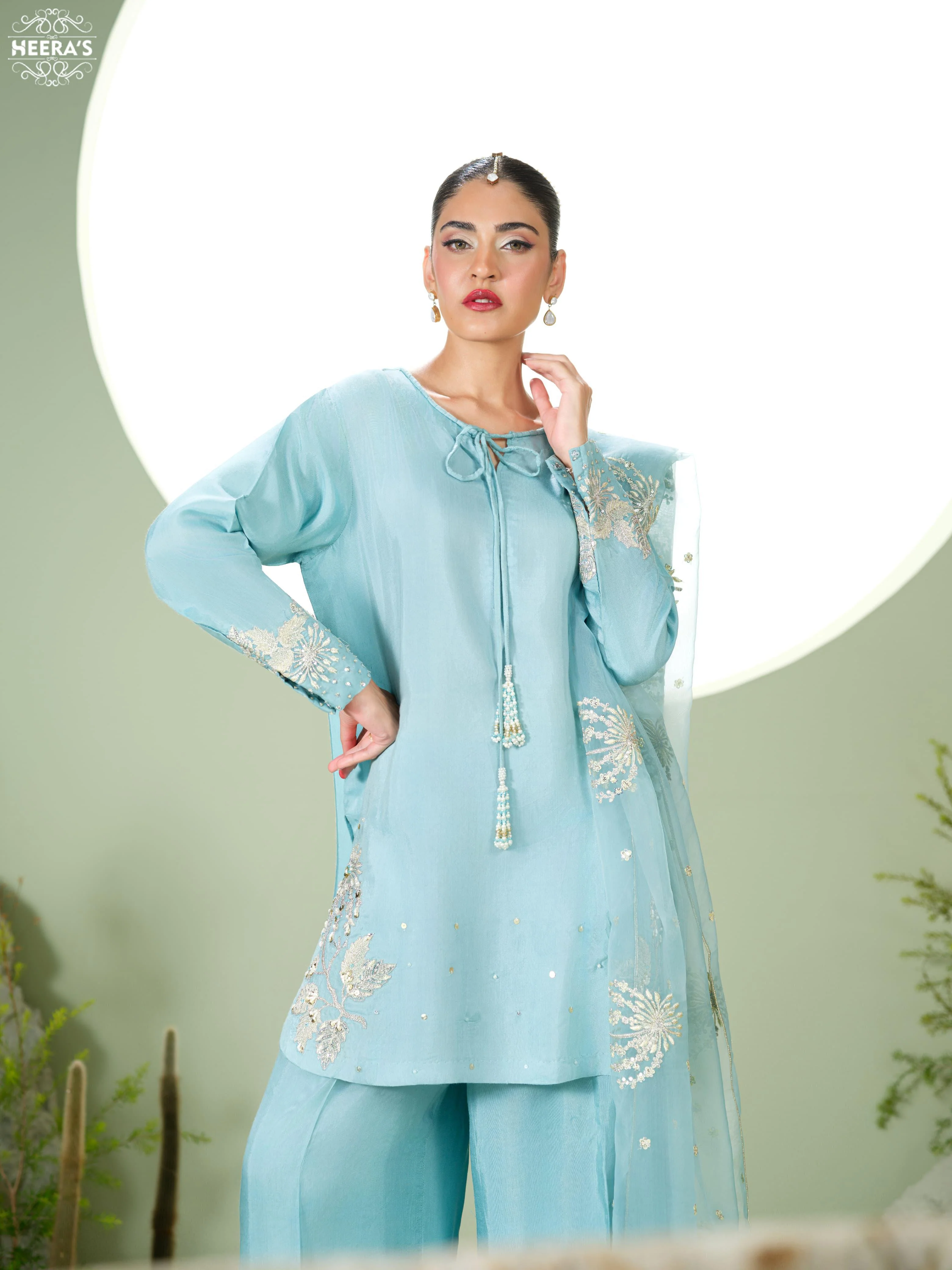 HSS-1154 - Readymade Heeras Suit - Image 5