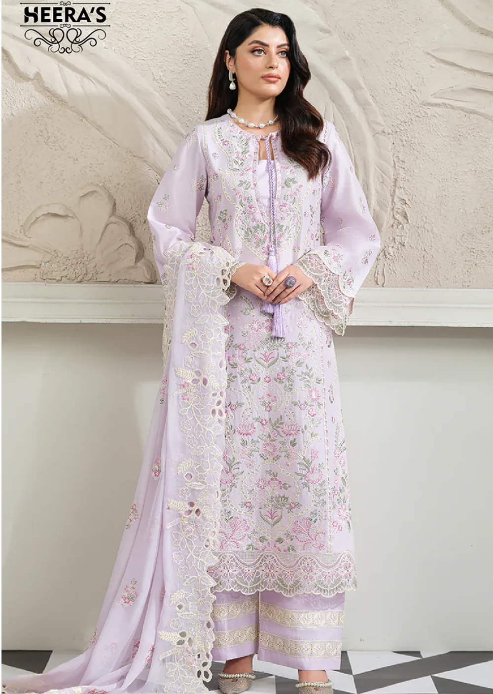HSS-1169 - Readymade Luxury Viscose Heeras Suit