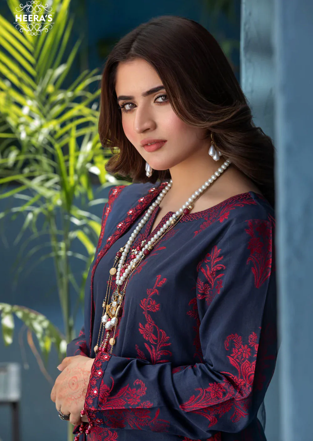 HSS-141 - Readymade Cotton Suit - Image 4