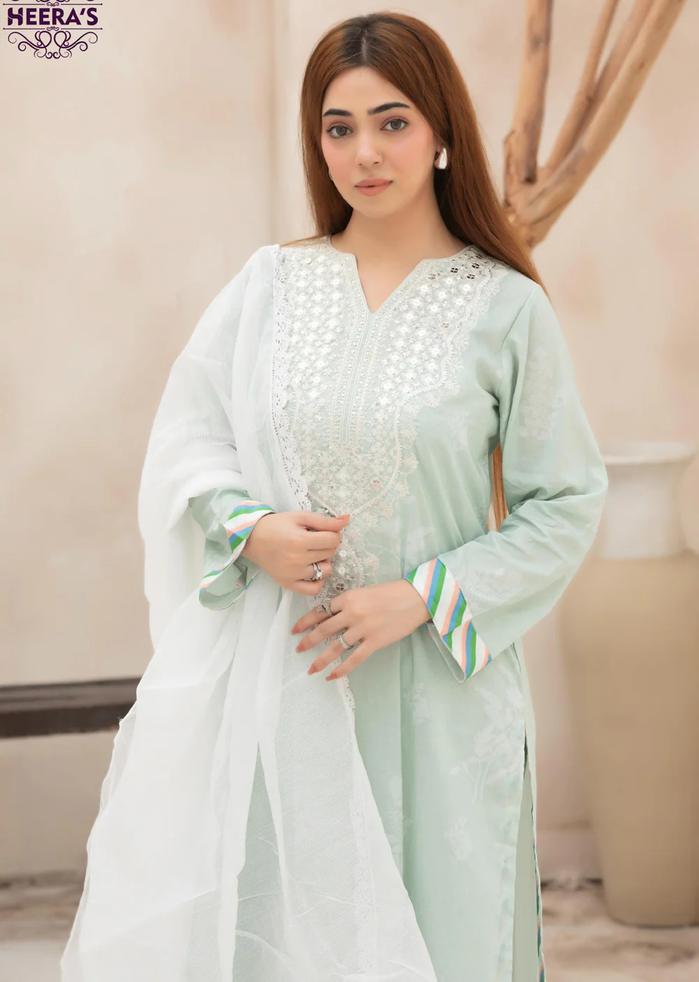 HSS-365- Readymade Heeras Suit - Image 3
