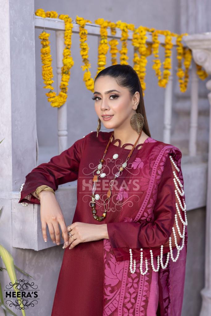 HSS-40 Readymade Red Lawn Suit - Image 3