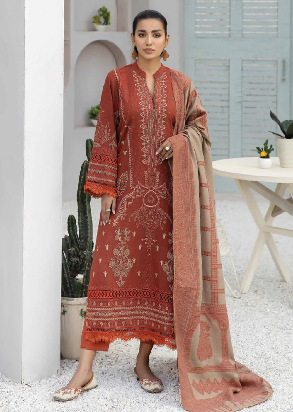 JH-670-R - Readymade - Deewan Collection by Johra 2024