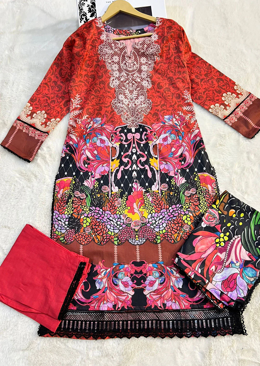 JPS-02-R - Readymade - Premium Lawn Collection by Jade 2024