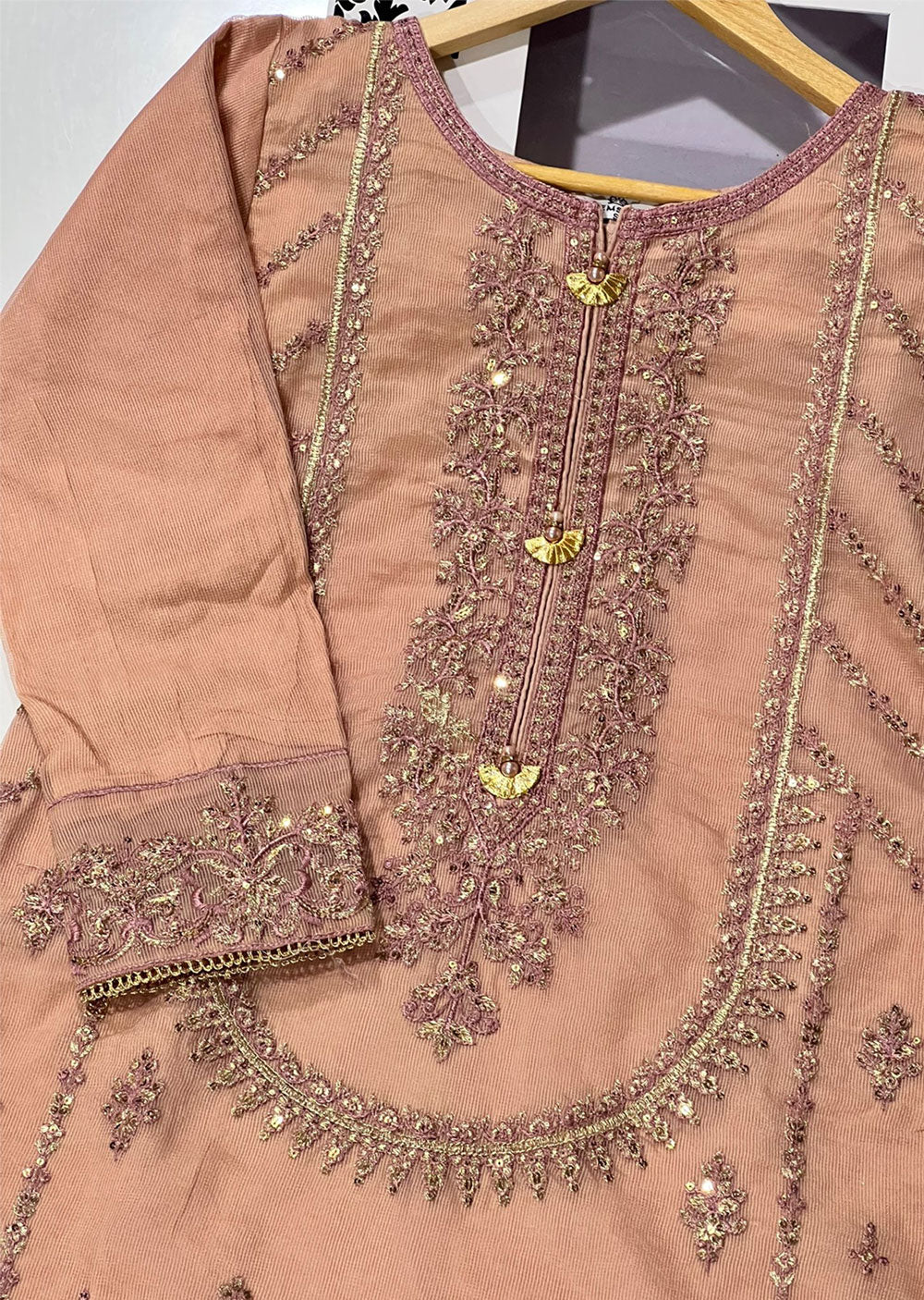 KLD1012 Zeno Readymade Bori Net Suit - Image 5