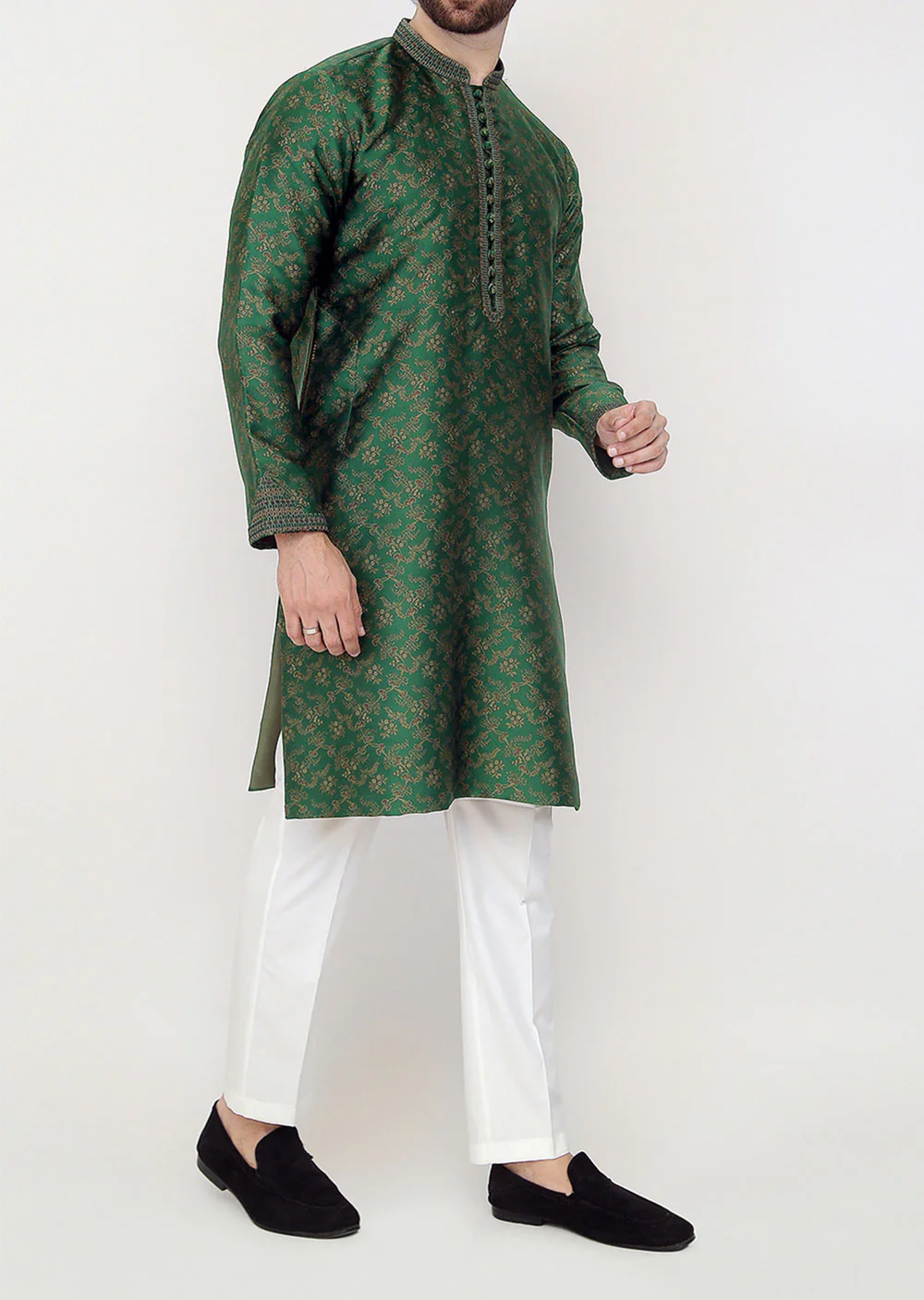 KRT-05 - Readymade - Mens Kurta Trouser Set - Image 2