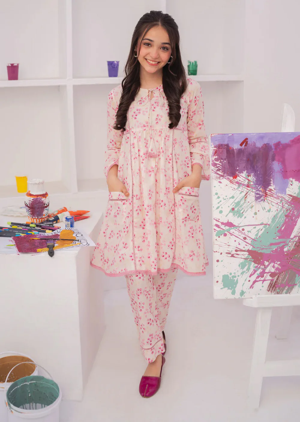 LAURA - Readymade Kids Suit by Garnet 2024